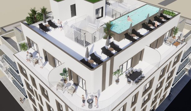 Daszek - Nowy budynek - Torrevieja - El acequión