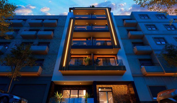 Daszek - Nowy budynek - Torrevieja - Playa de El Cura