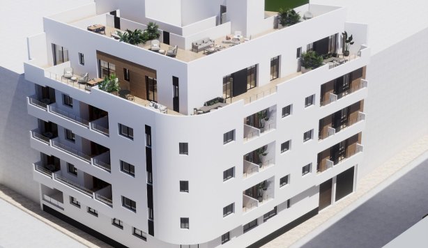 Daszek - Nowy budynek - Torrevieja - pueblo