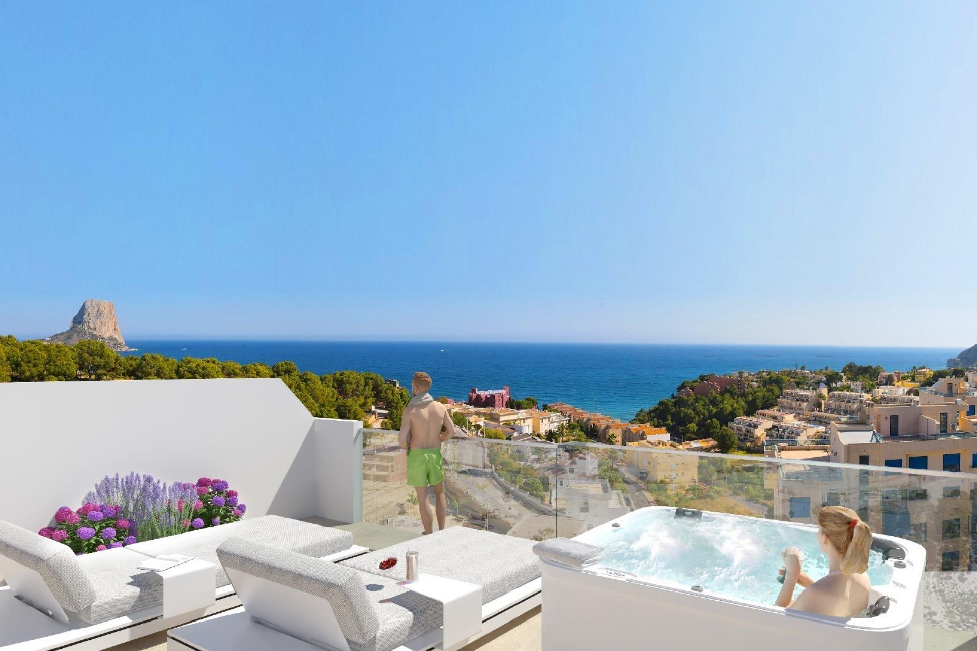 New Build - apartment -
Calpe - Manzanera