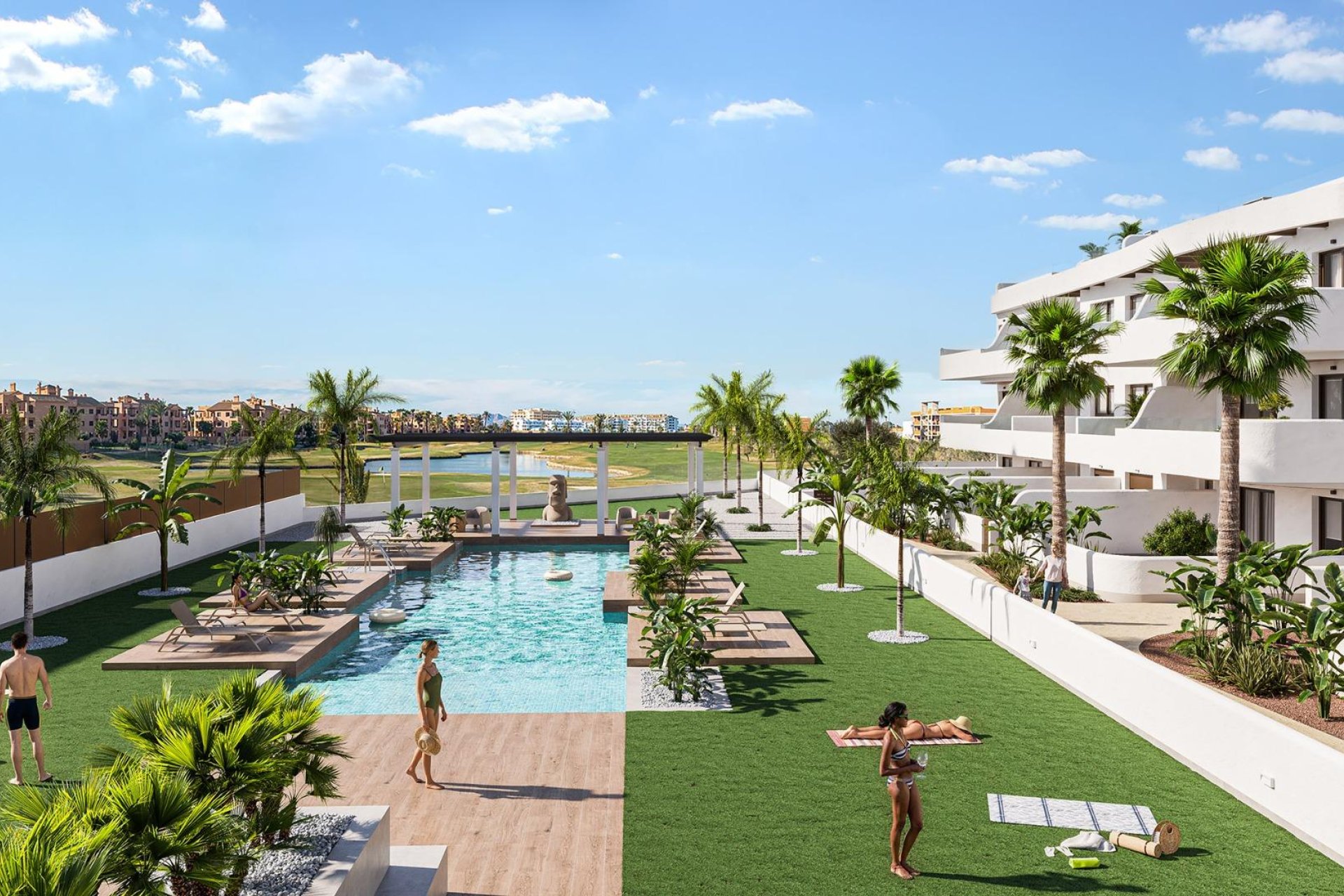 New Build - apartment -
Los Alcazares - La Serena Golf