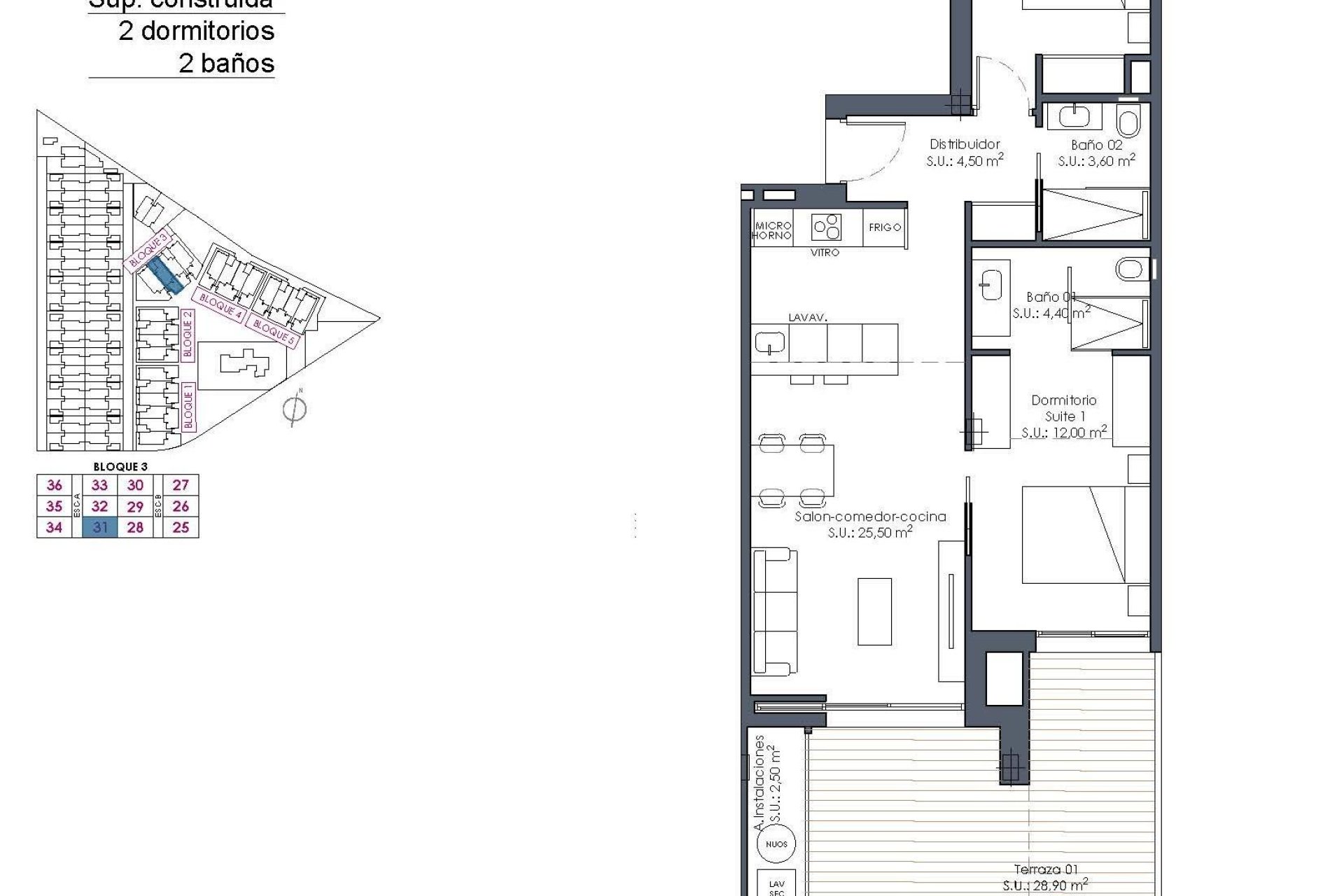 New Build - apartment -
Los Alcazares - Serena Golf