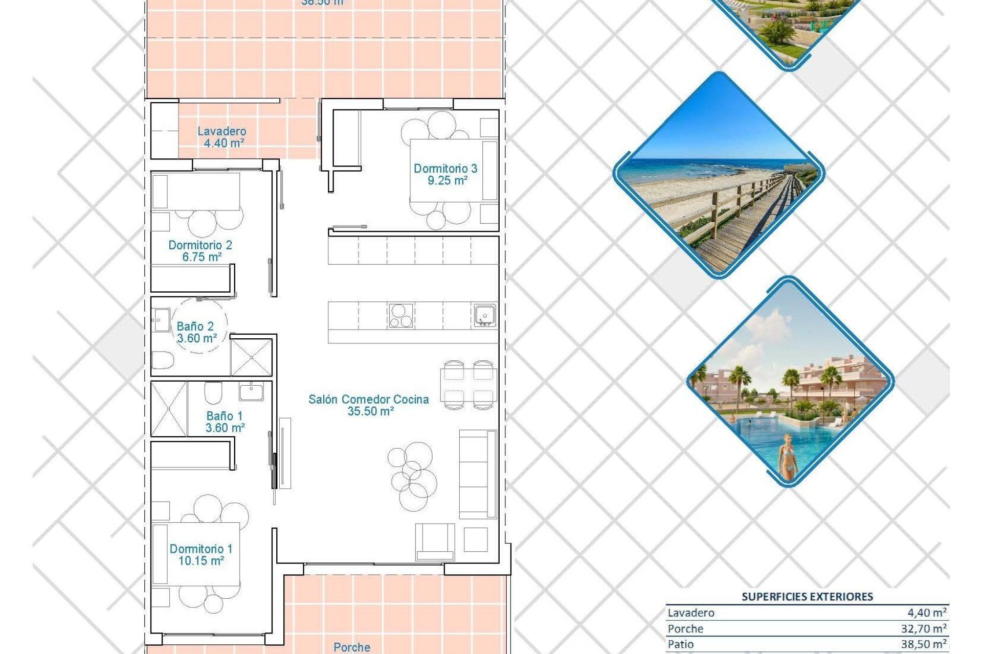 New Build - apartment -
Pilar de la Horadada - Lo Monte