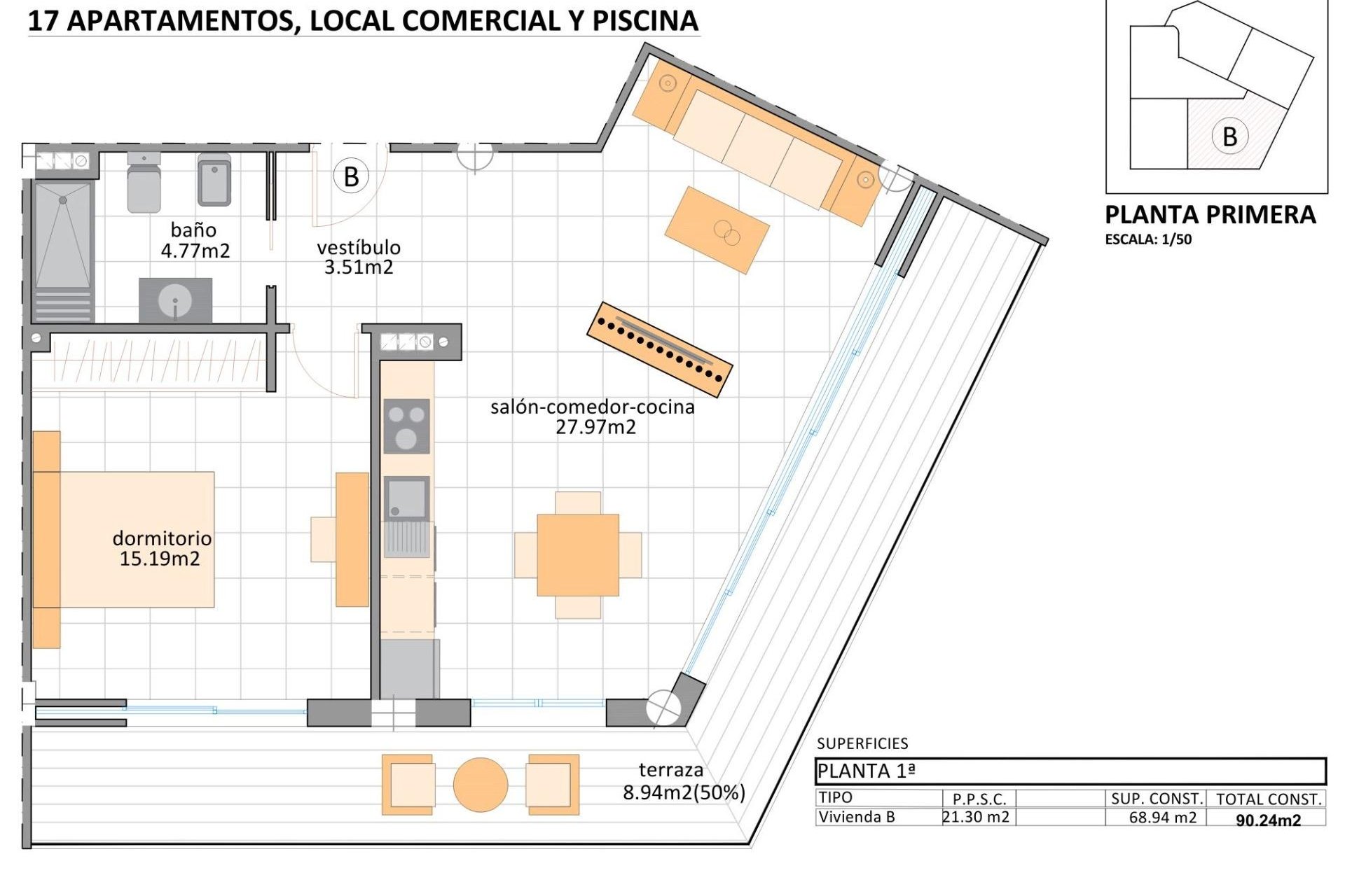 New Build - apartment -
San Pedro del Pinatar - Lo Pagan