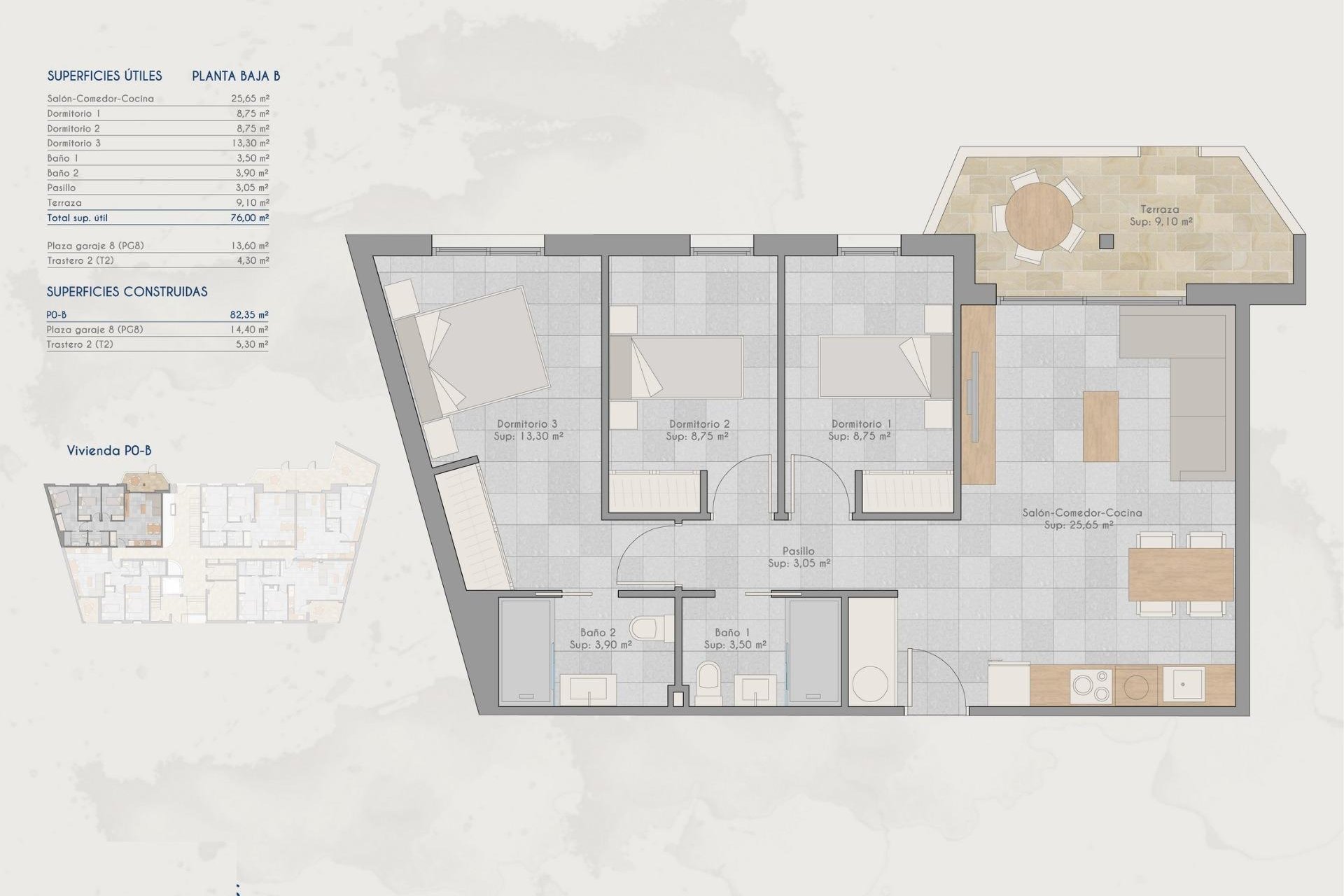 New Build - apartment -
San Pedro del Pinatar - Lo Pagan