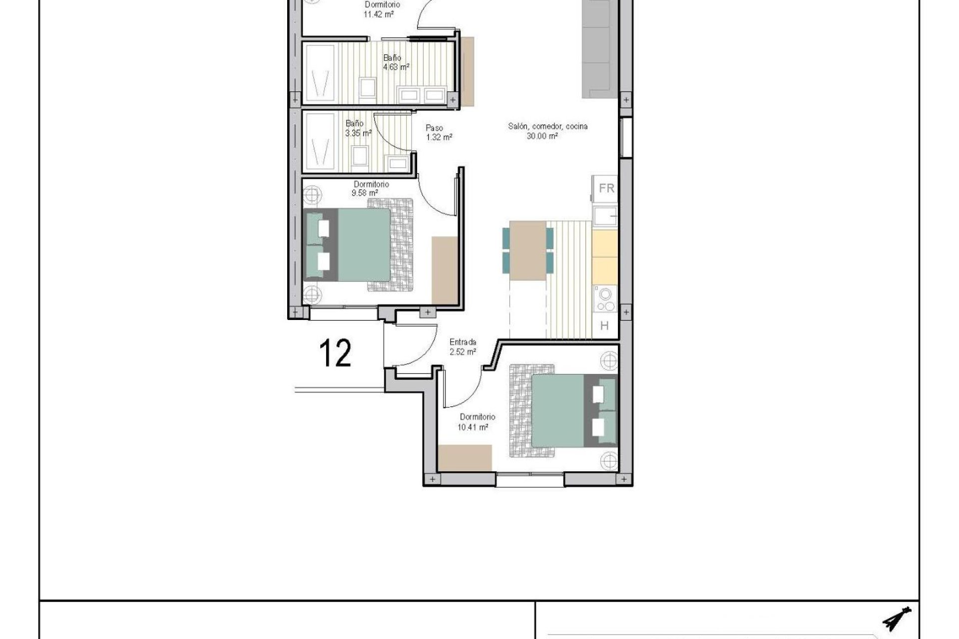 New Build - apartment -
Torre Pacheco - San Cayetano