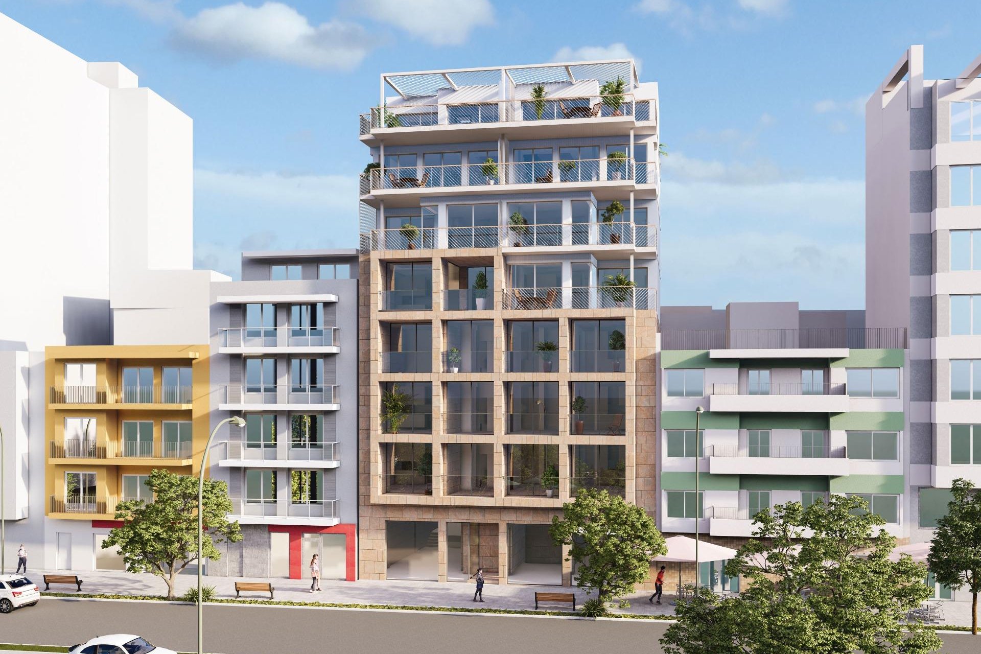 New Build - apartment -
Villajoyosa - Pueblo