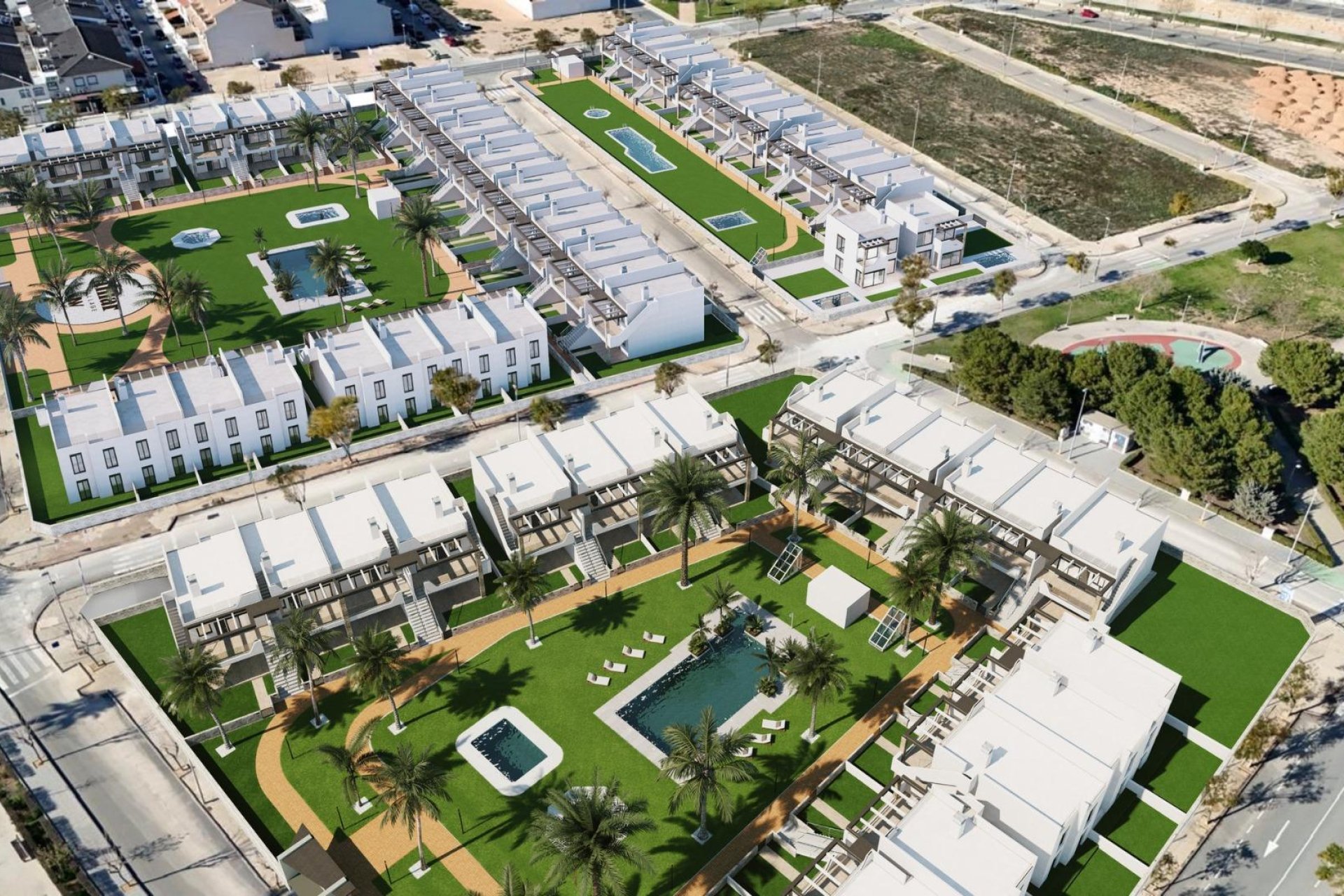 New Build - Bungalow -
Pilar de la Horadada - pueblo