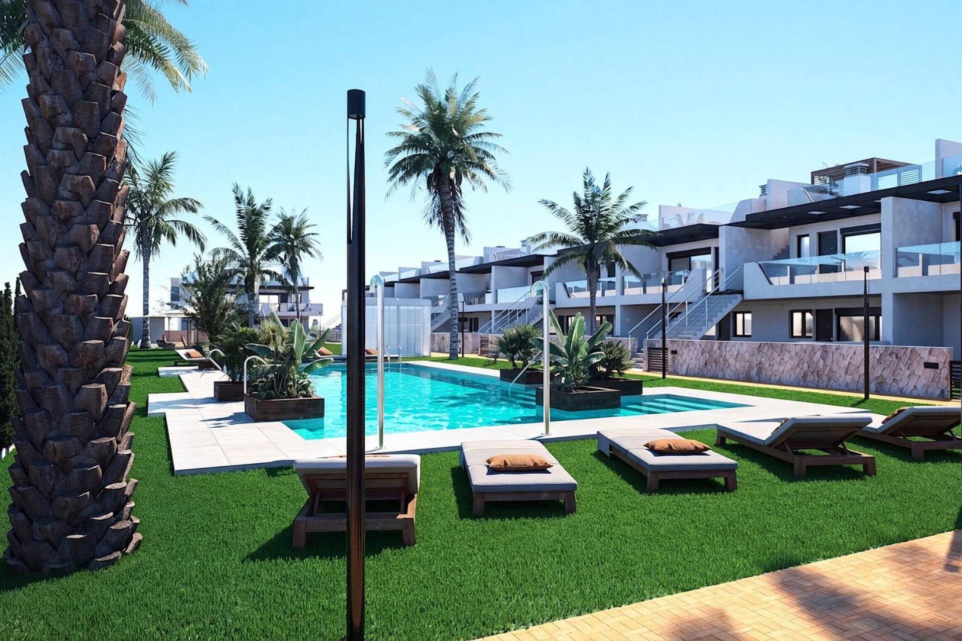 New Build - Bungalow -
Pilar de la Horadada - pueblo