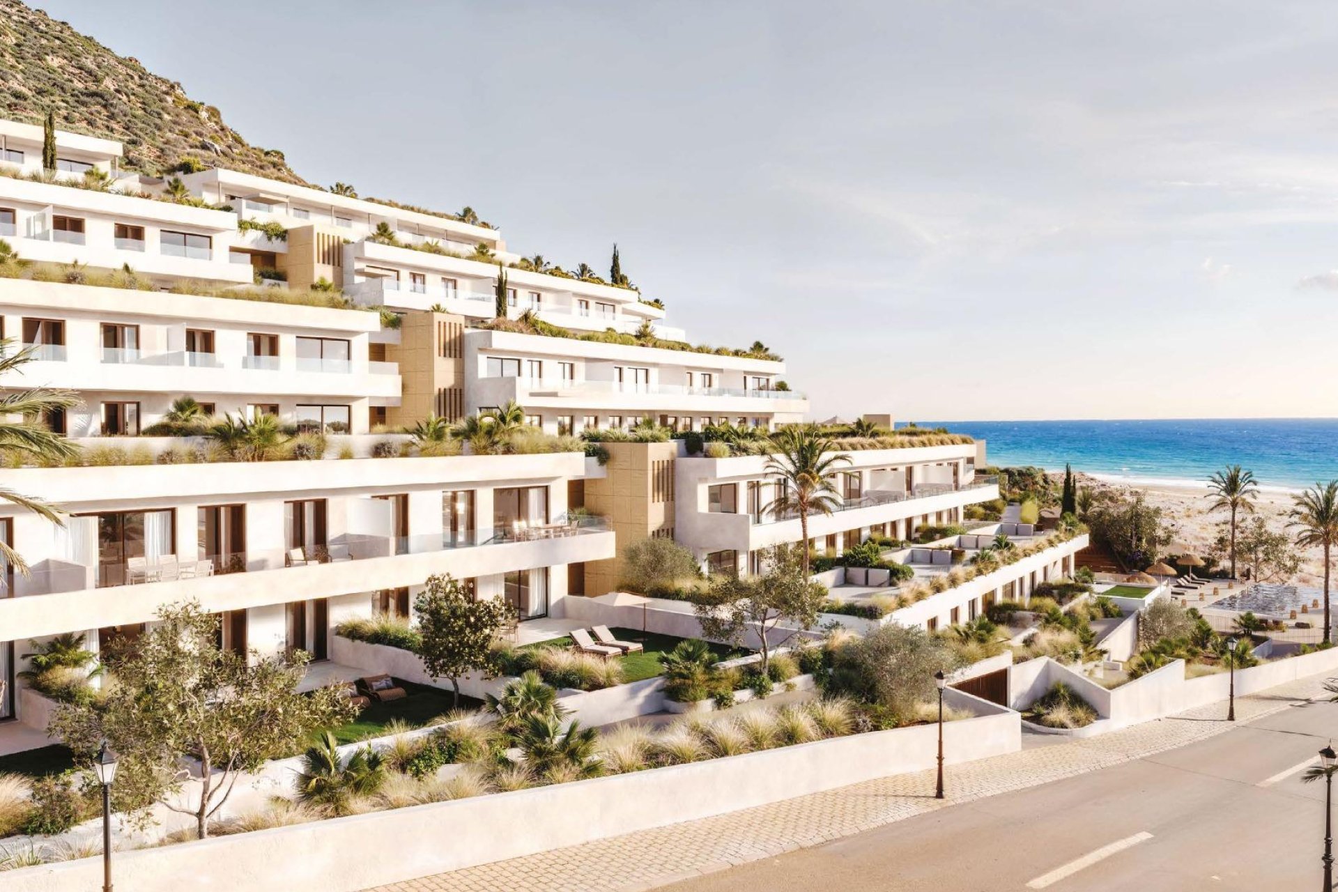 New Build - Ground floor apartment -
Mojacar - Playa Macenas (Mojácar)