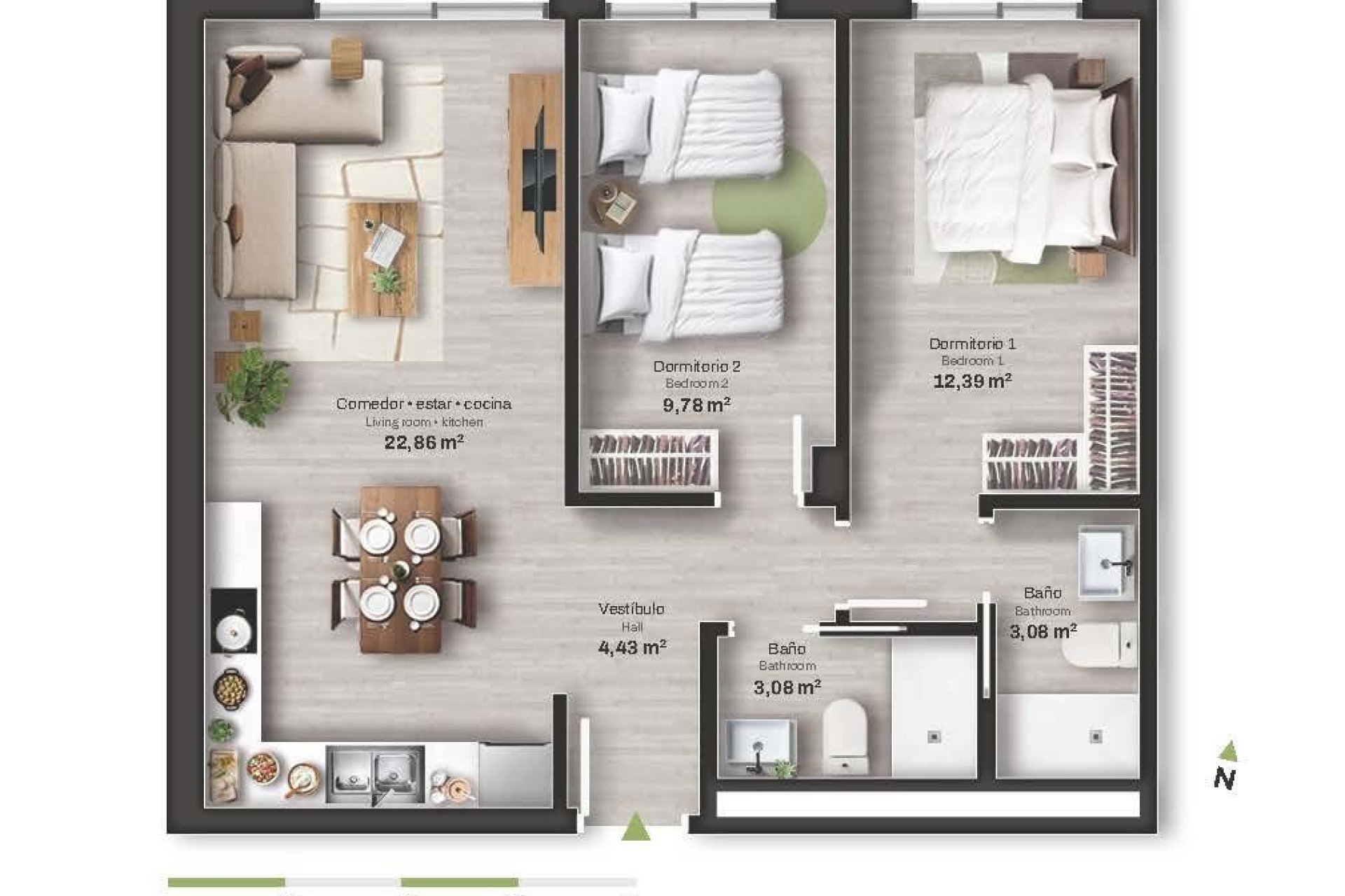 New Build - Penthouse -
Mojacar - Descargador