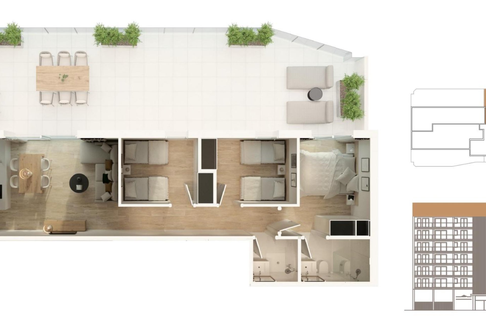 New Build - Penthouse -
Moncofa - Playa de Moncofa