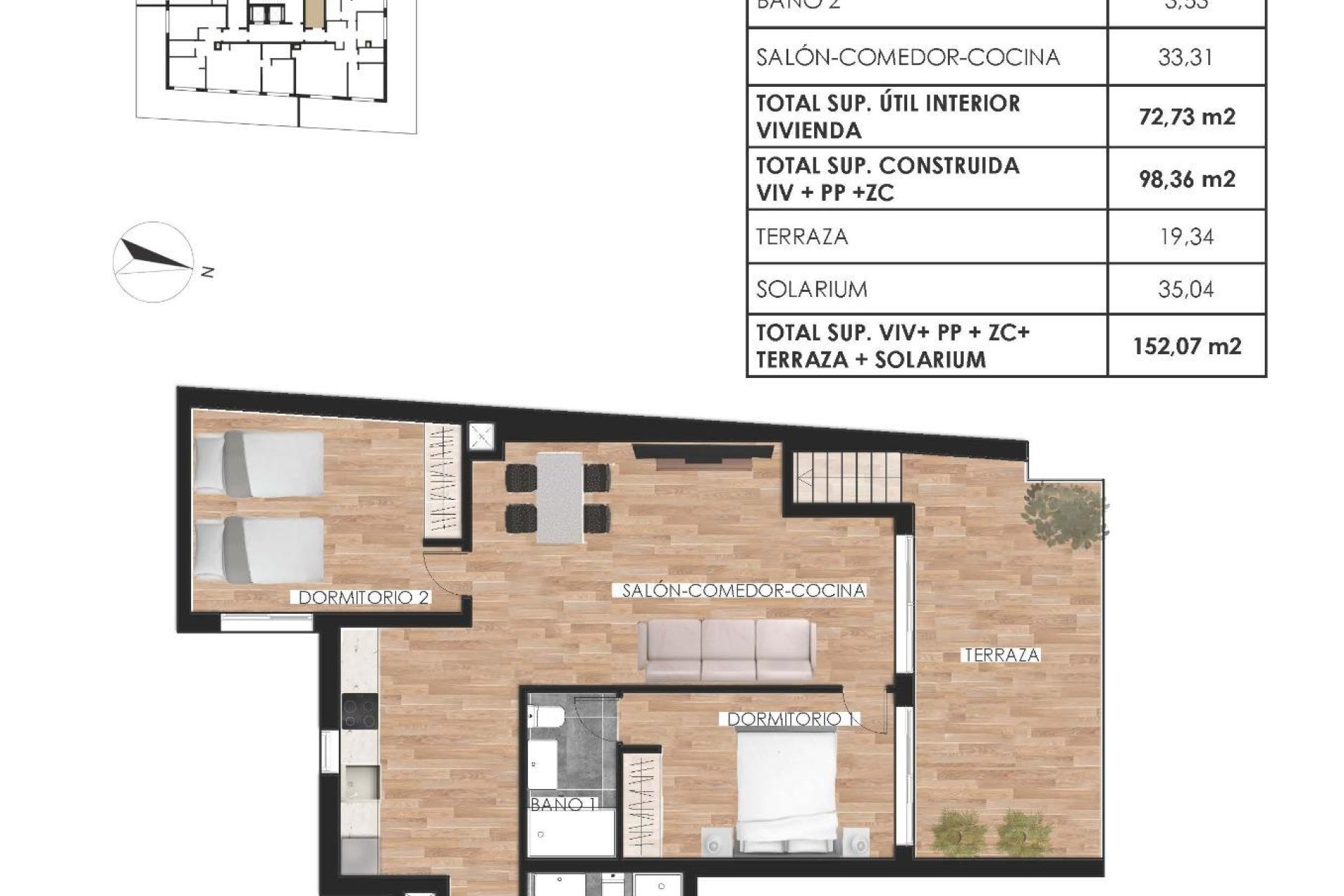 New Build - Penthouse -
Torrevieja - Parque de las Naciones