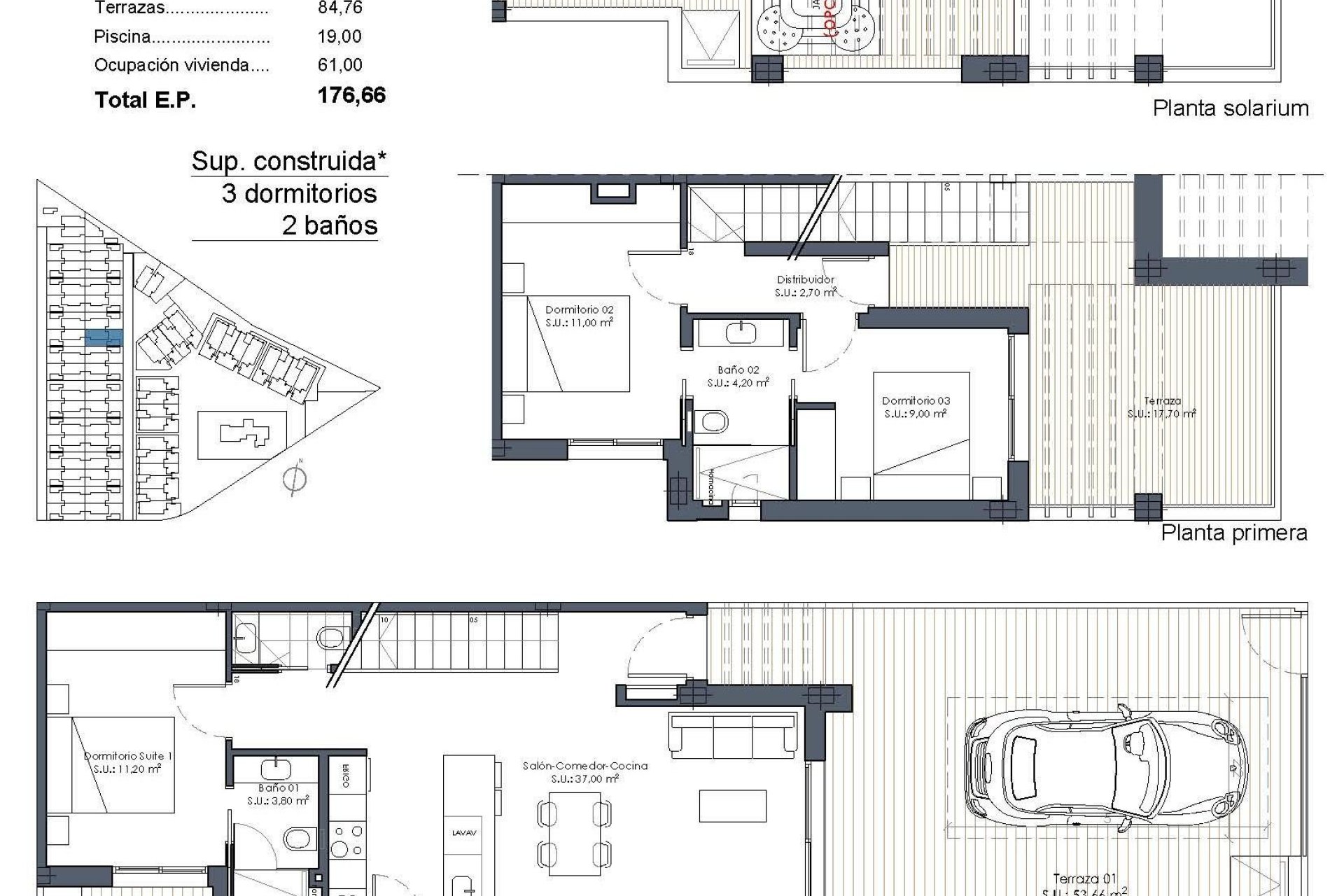 New Build - Quad House -
Los Alcazares - Serena Golf