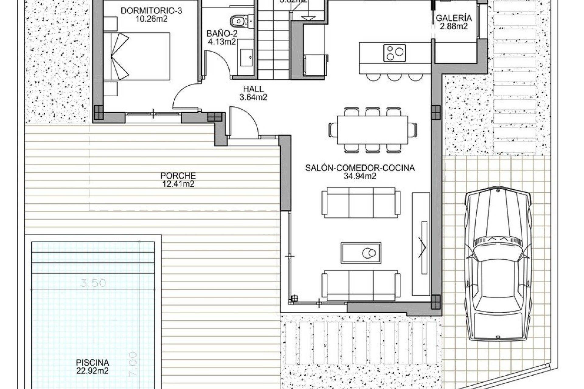 New Build - villa -
Benijofar - Polideportivo