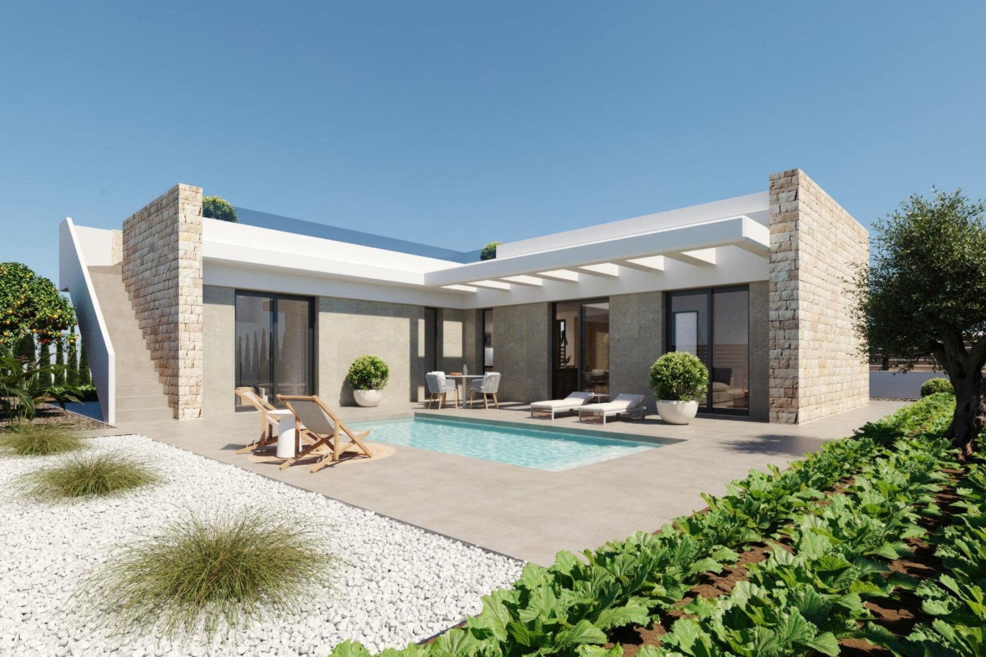 New Build - villa -
Fuente Álamo - Hacienda del Alamo