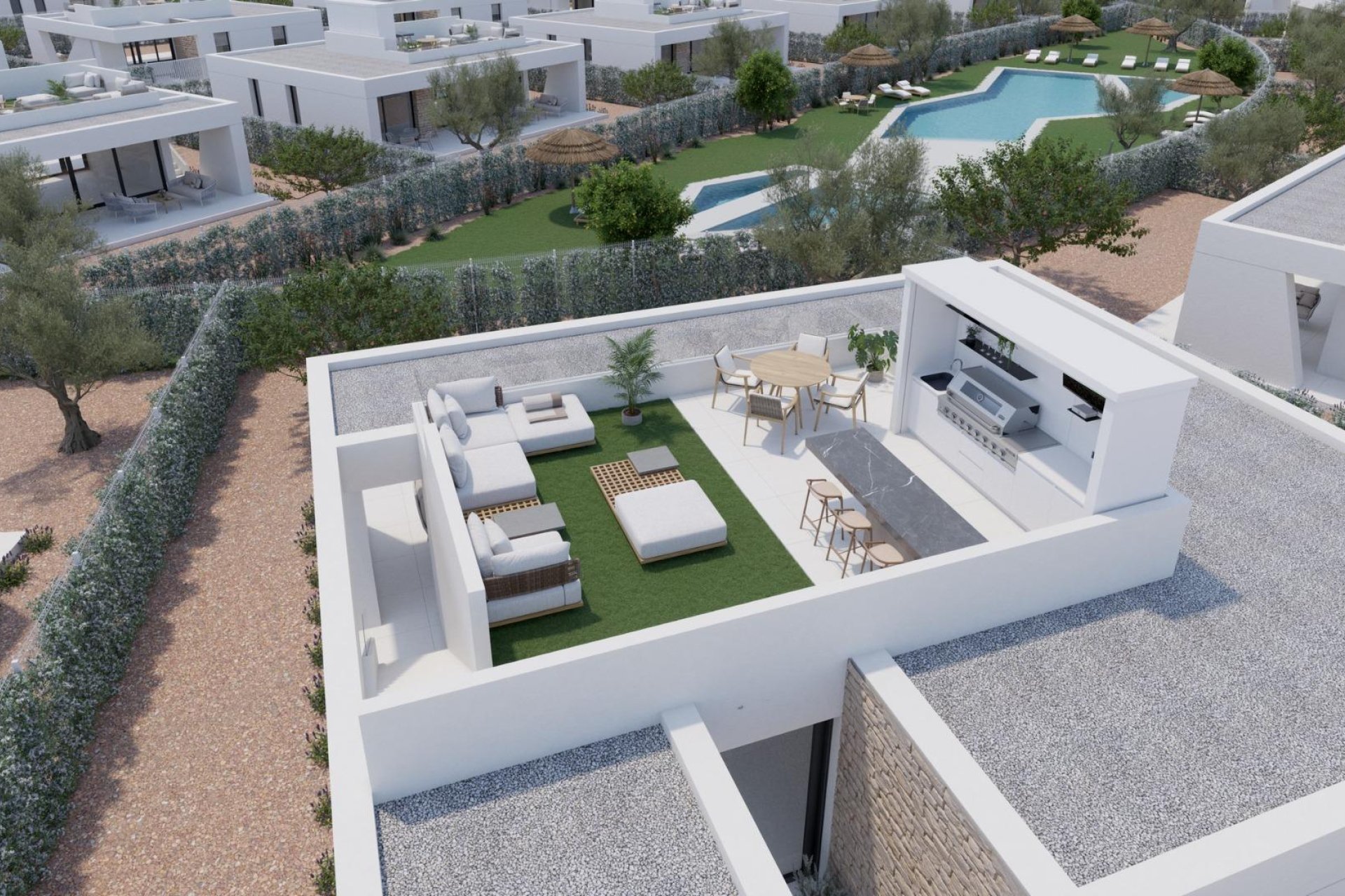 New Build - villa -
Fuente Álamo - Hacienda del Alamo