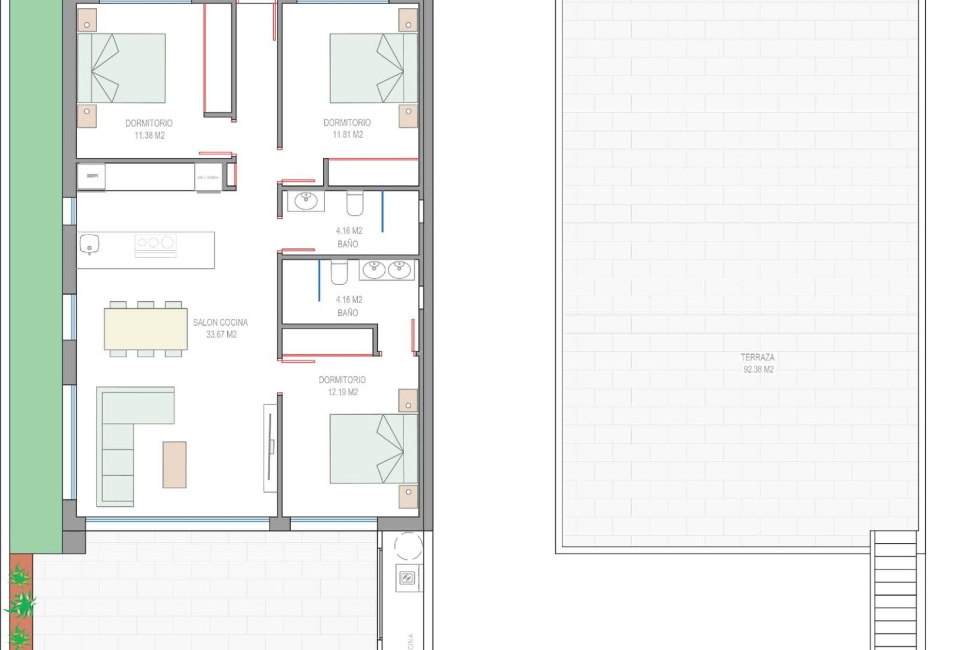 New Build - villa -
Los Alcazares - Serena Golf