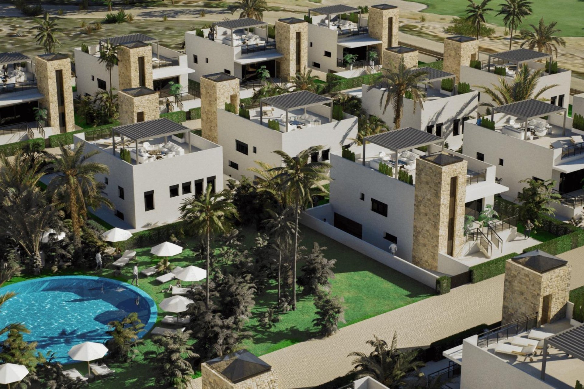 New Build - villa -
Mazarron - Camposol Golf