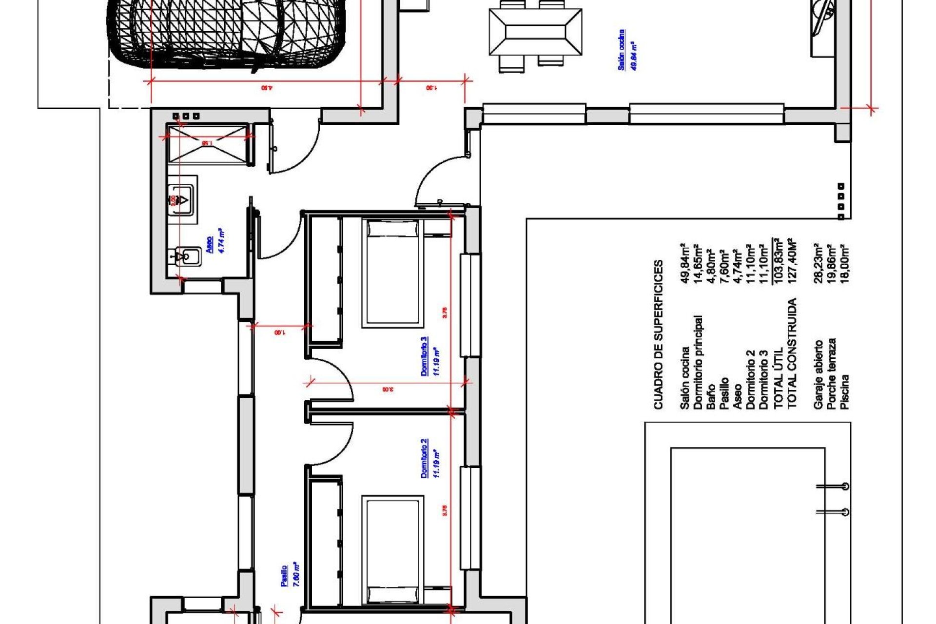 New Build - villa -
Pinoso - Campo