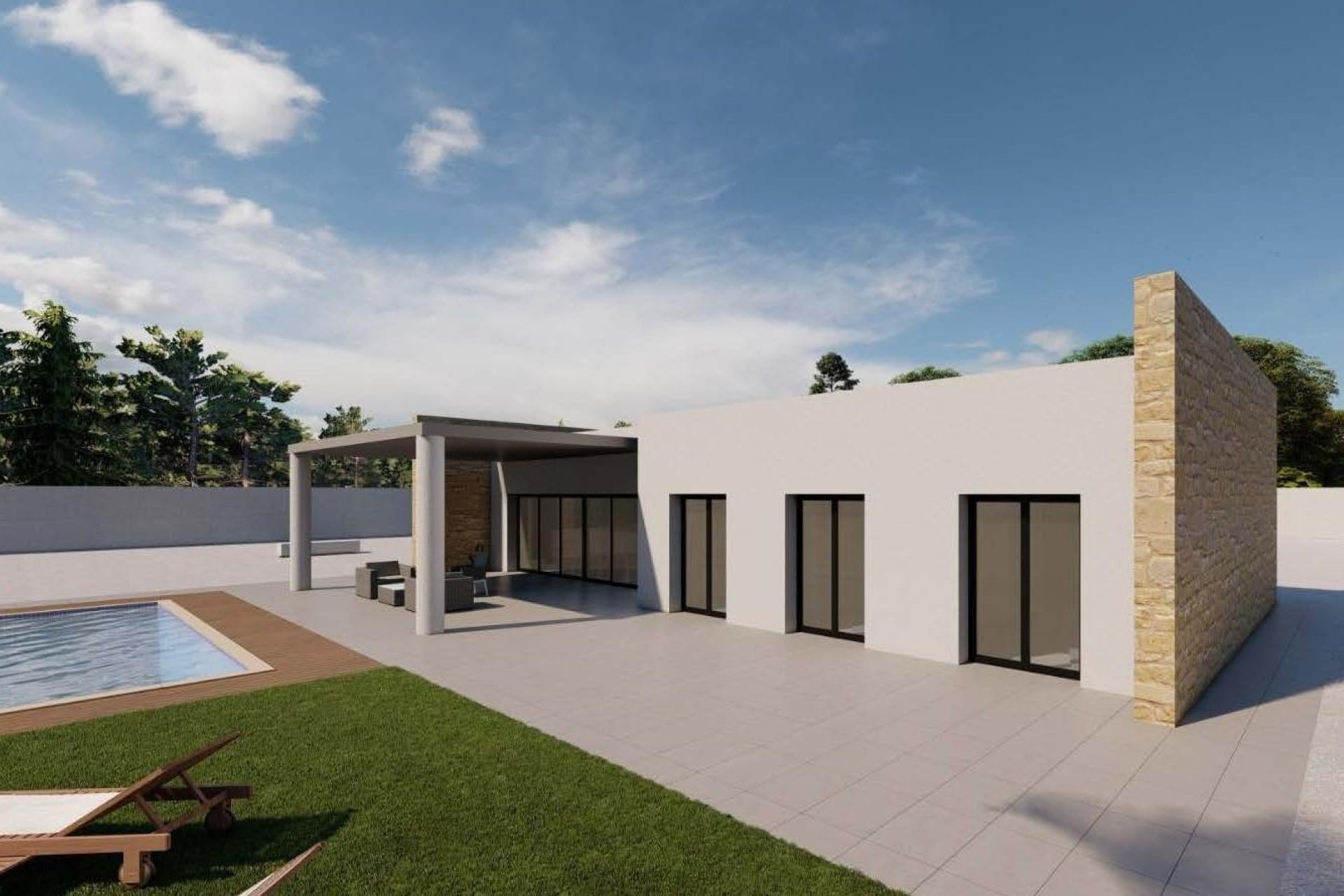 New Build - villa -
Pinoso - Campo