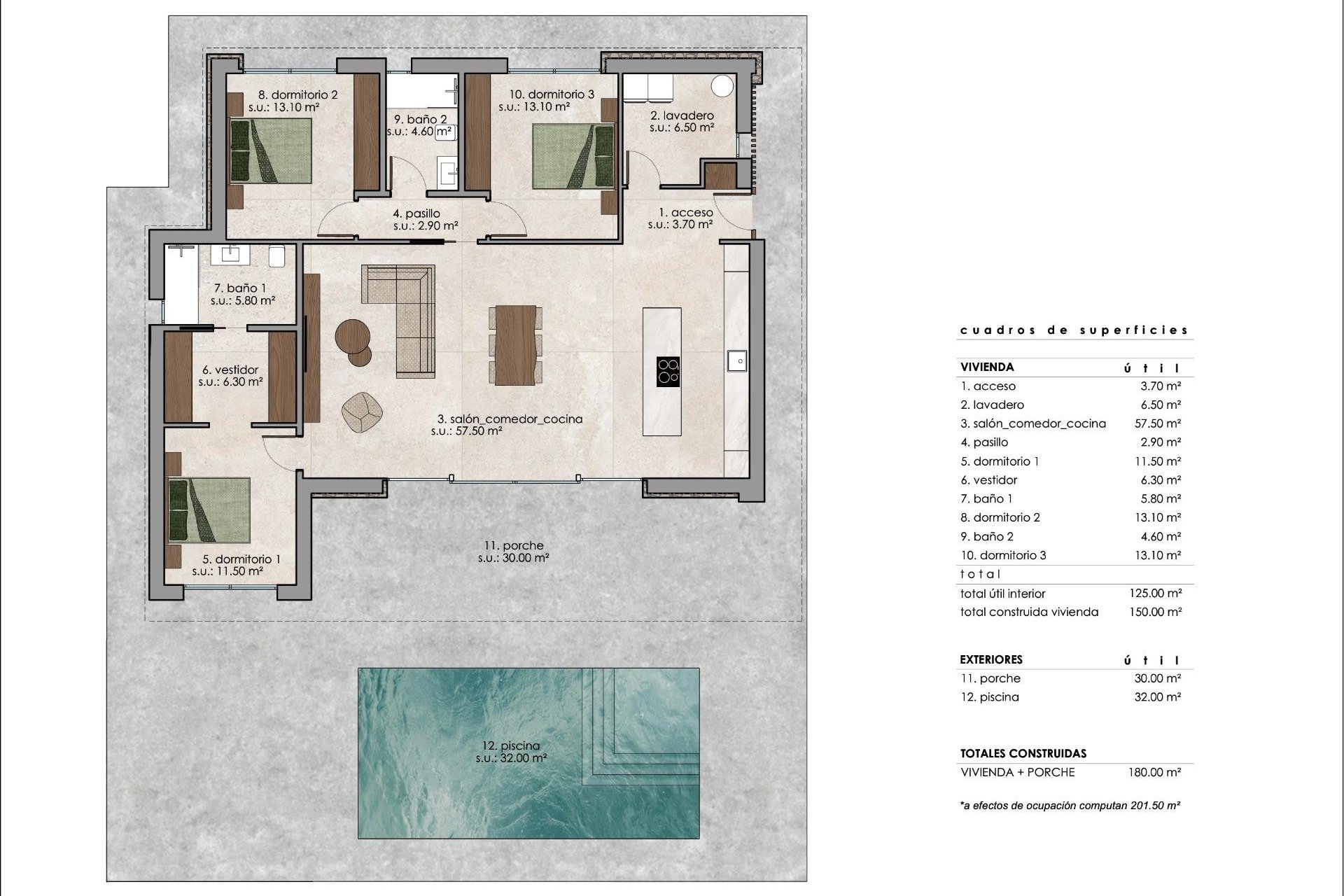New Build - villa -
Pinoso - Lel