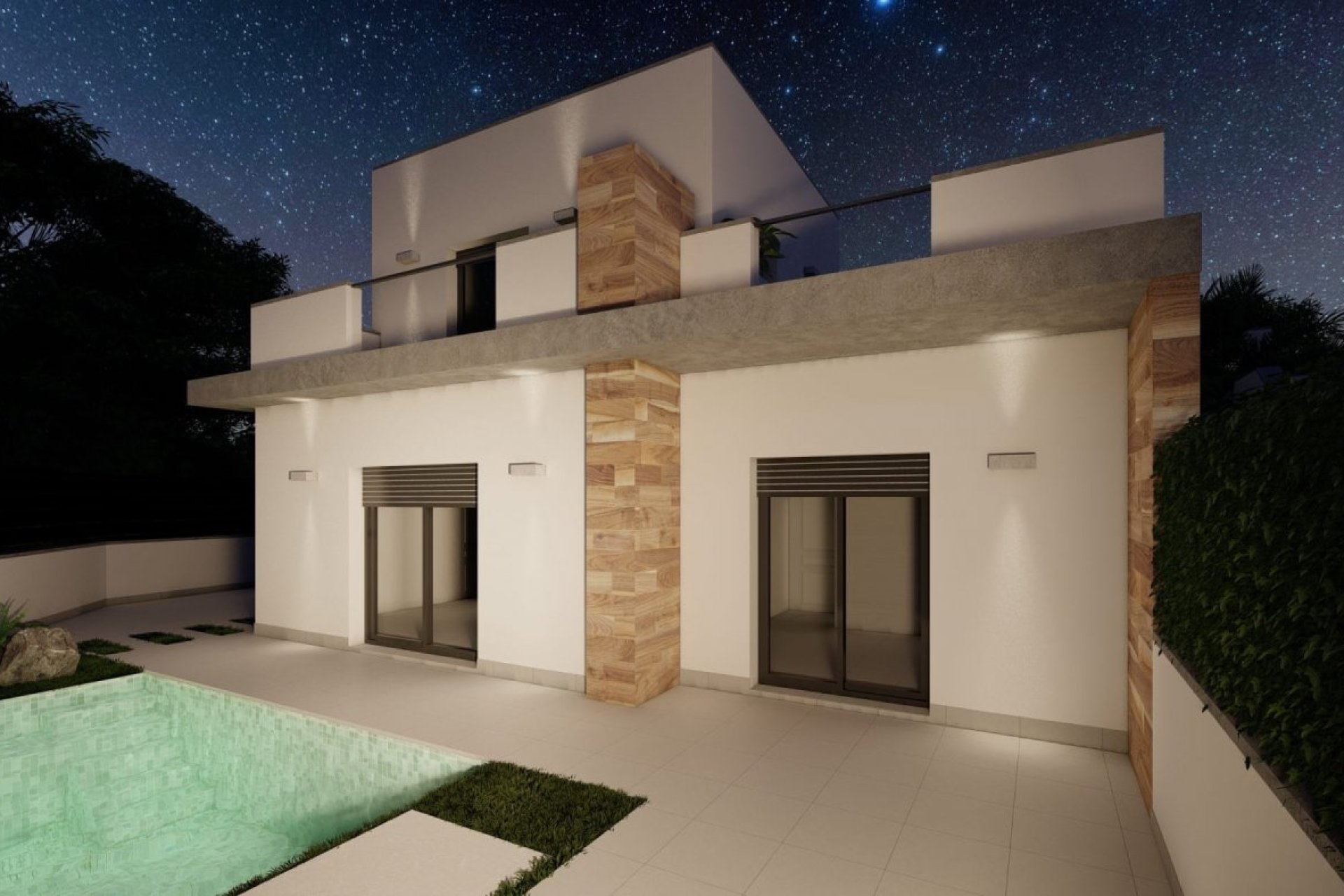 New Build - villa -
Torre Pacheco - Roldán