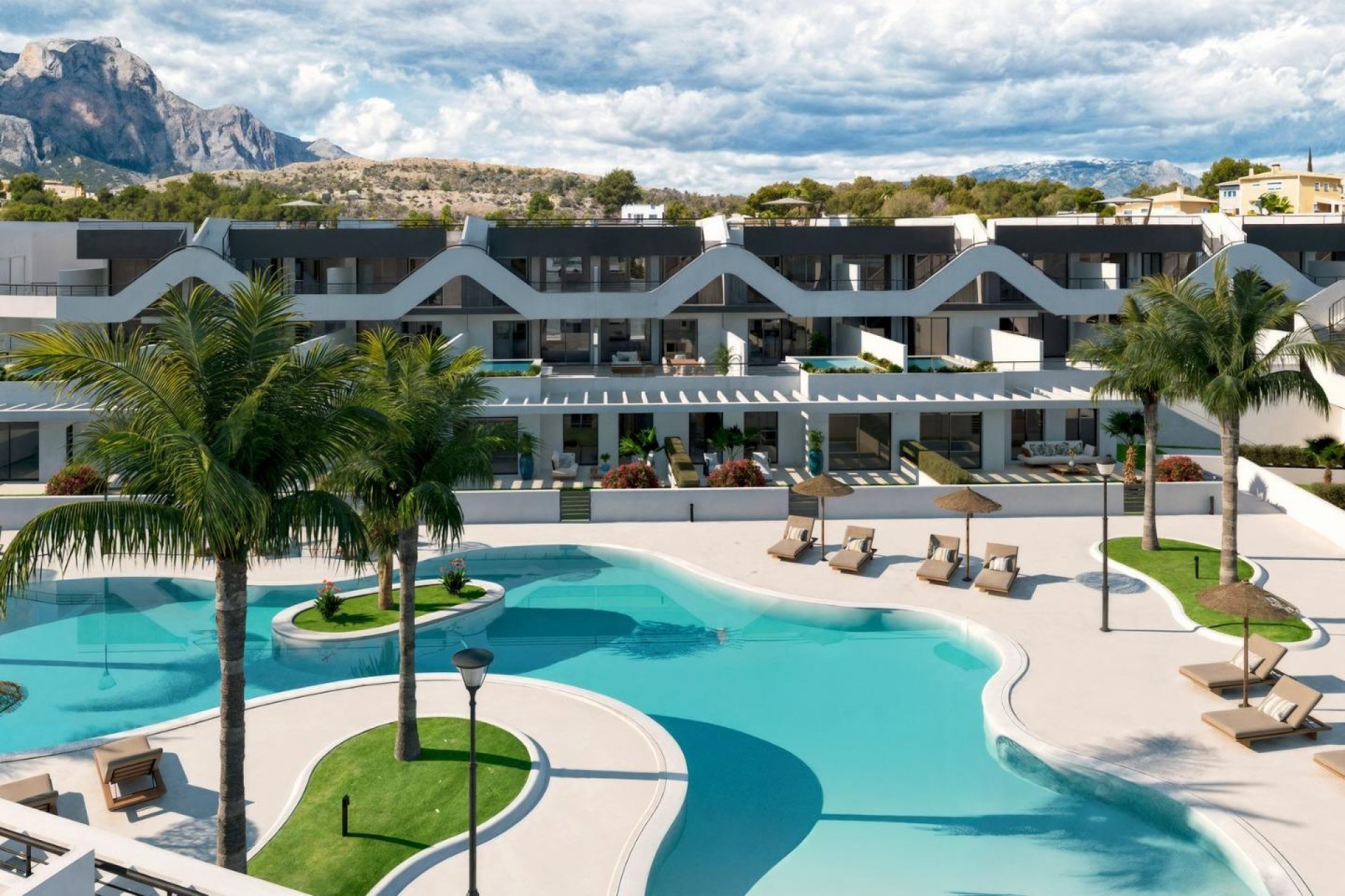 Nowy budynek - apartment -
Alfas del Pí - Alfaz del Sol