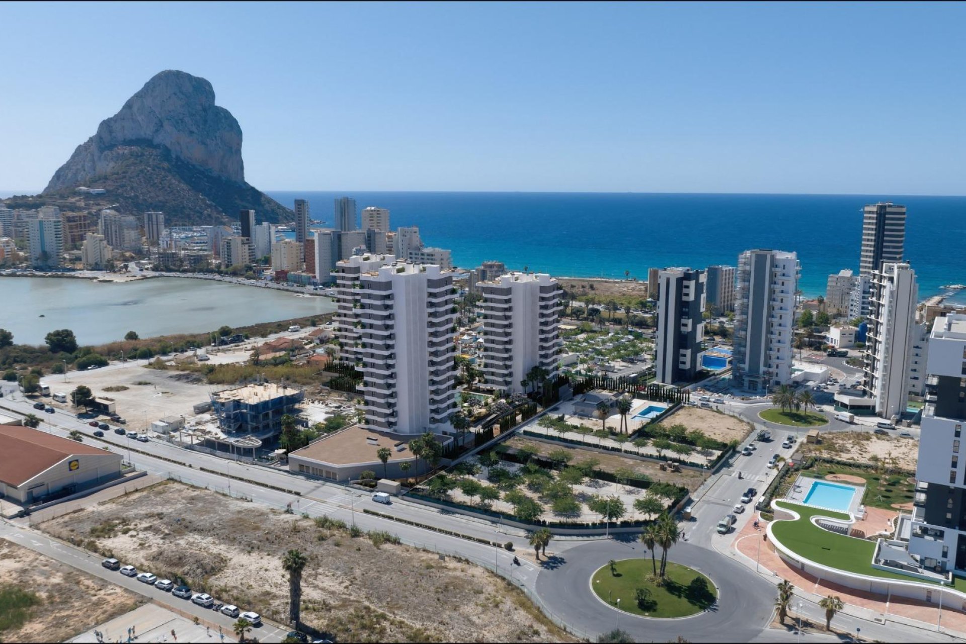 Nowy budynek - apartment -
Calpe - El Saladar