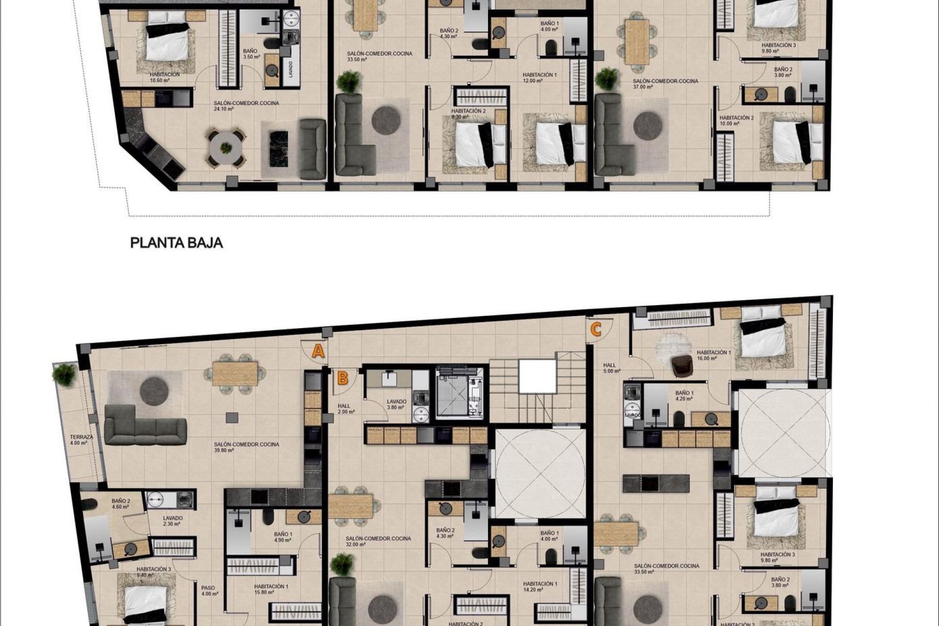 Nowy budynek - apartment -
Catral - pueblo