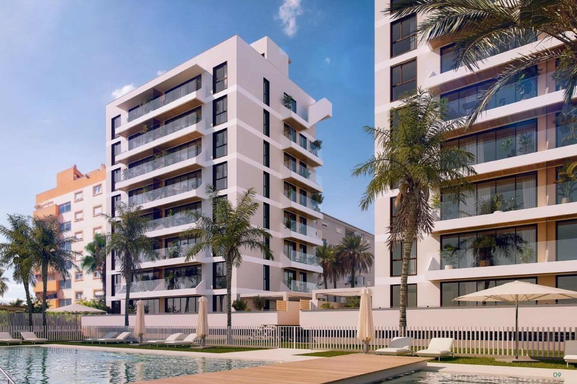 Nowy budynek - apartment -
Guardamar del Segura - Avda del Puerto