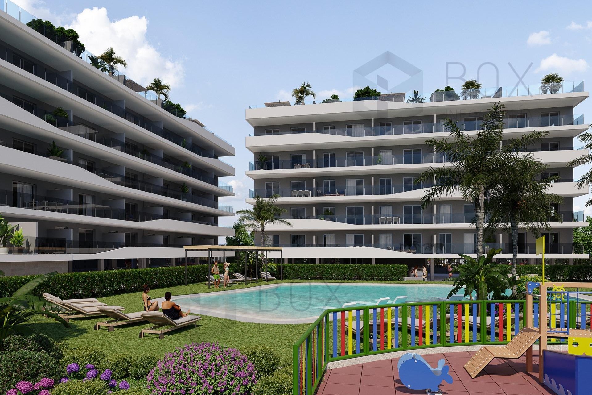 Nowy budynek - apartment -
Santa Pola - Playa Tamarit
