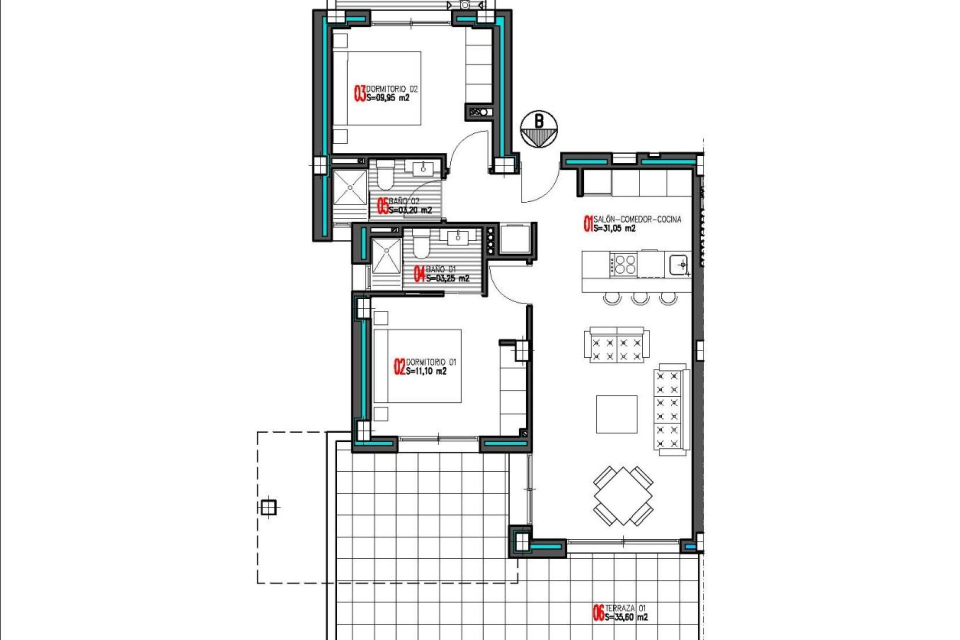 Nowy budynek - apartment -
Torrevieja - Aguas Nuevas