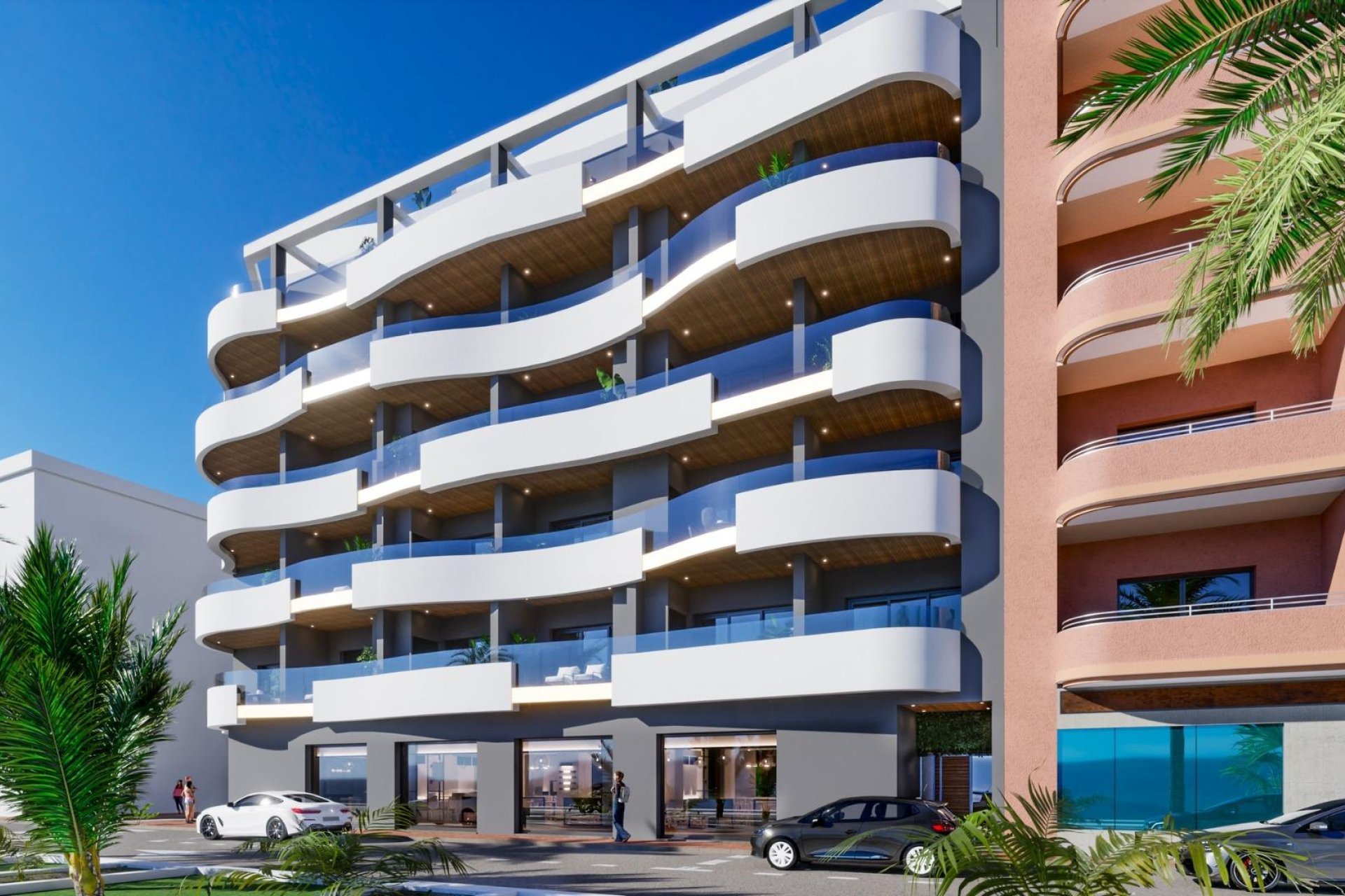 Nowy budynek - apartment -
Torrevieja - Habaneras