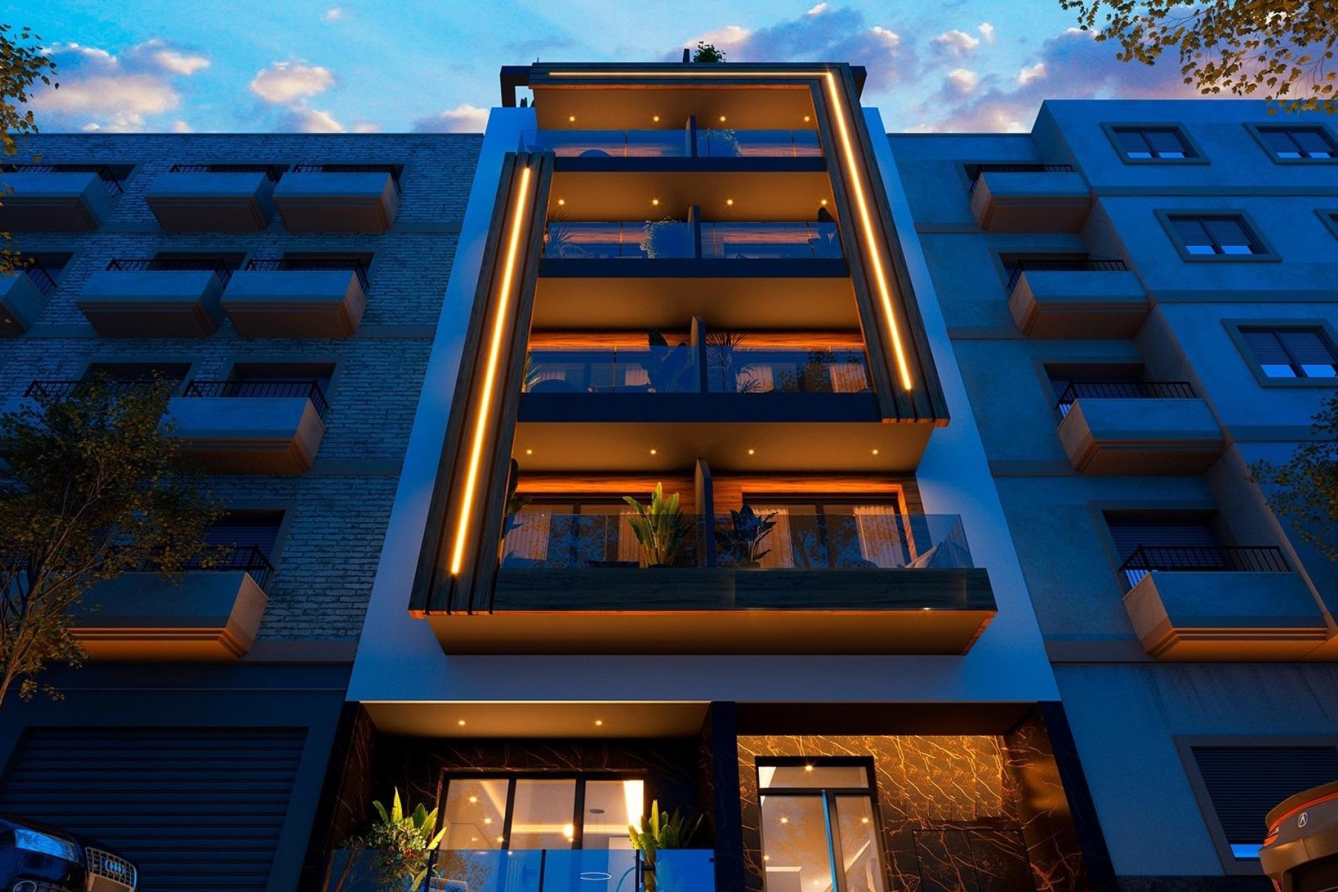 Nowy budynek - apartment -
Torrevieja - Playa de El Cura