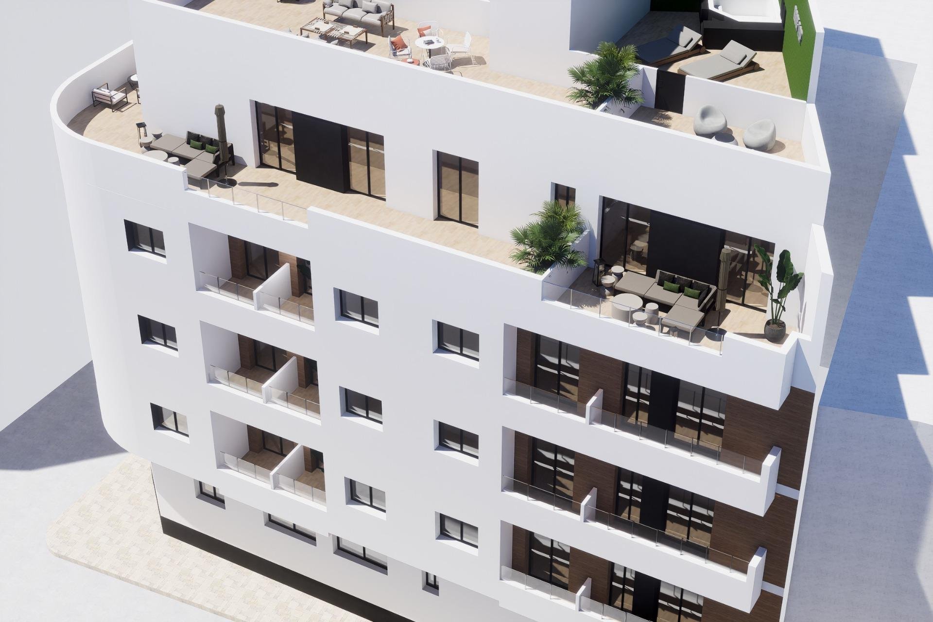 Nowy budynek - apartment -
Torrevieja - pueblo