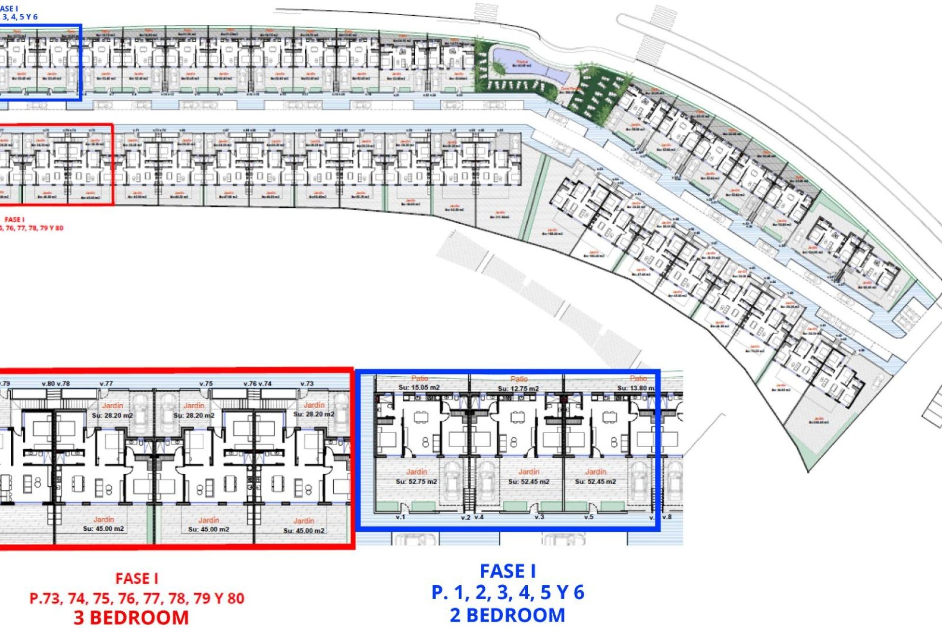 Nowy budynek - Bungalow -
Alhama De Murcia - Condado De Alhama