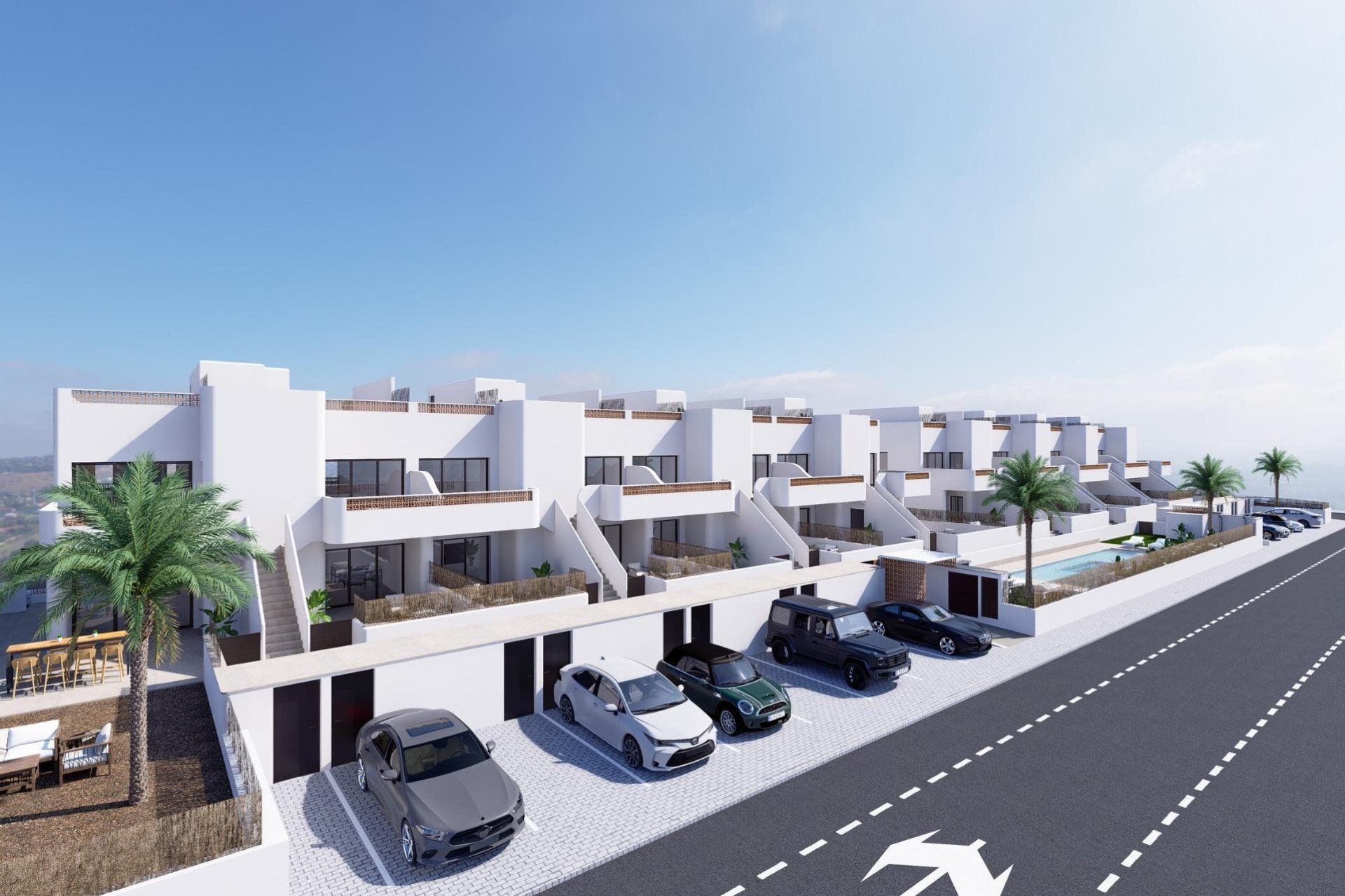 Nowy budynek - Bungalow -
Dolores - Sector 3