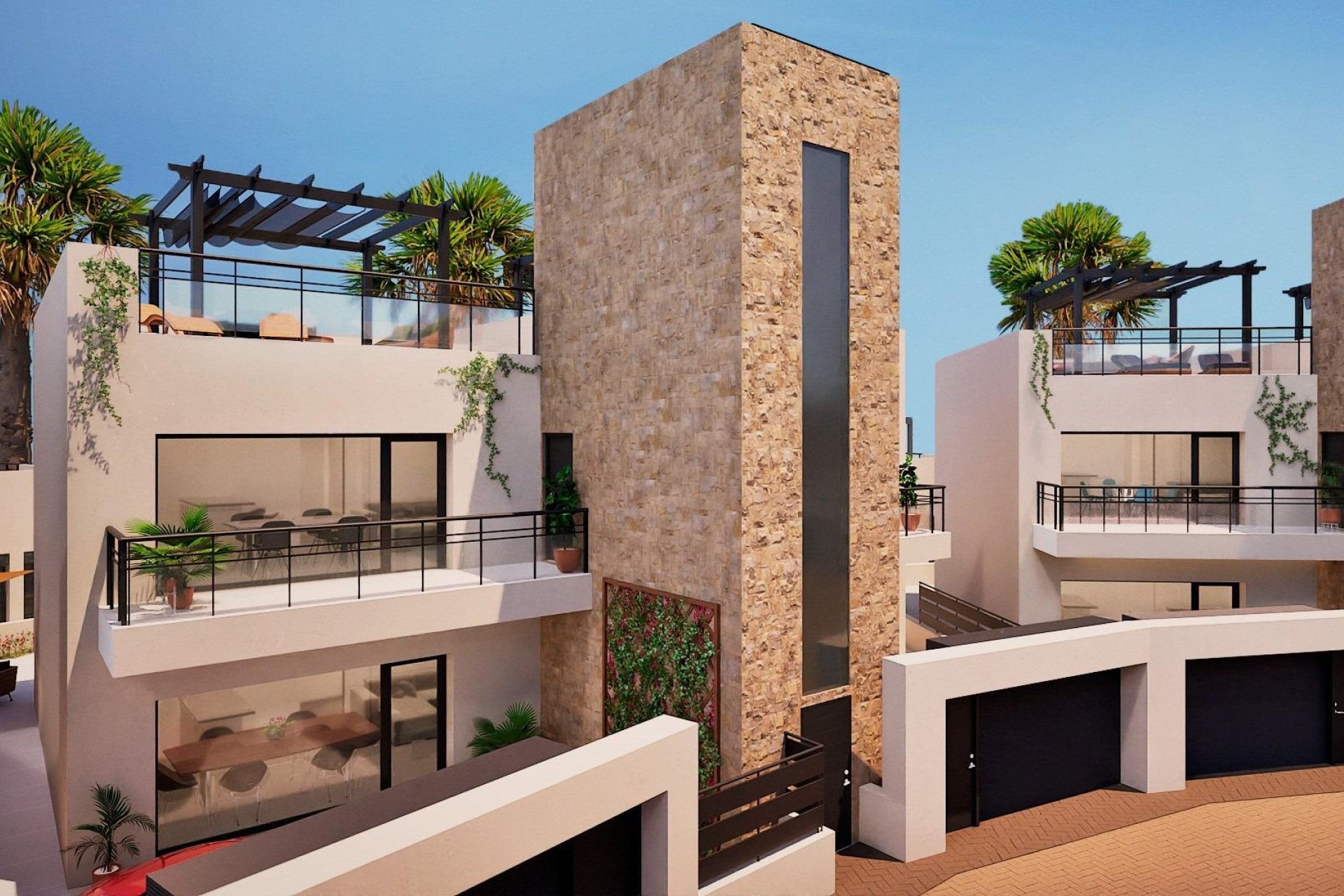 Nowy budynek - Bungalow -
Fuente Álamo - La Pinilla