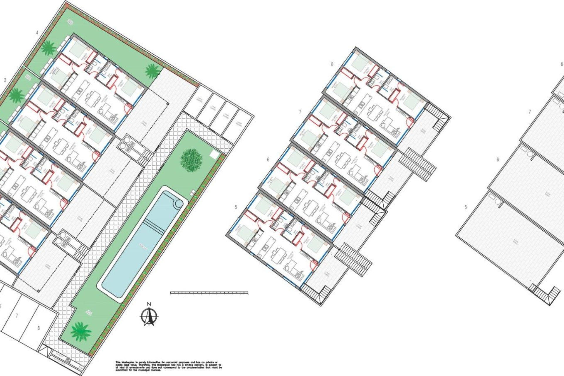Nowy budynek - Bungalow -
Pilar de la Horadada - Parque del Mediterraneo