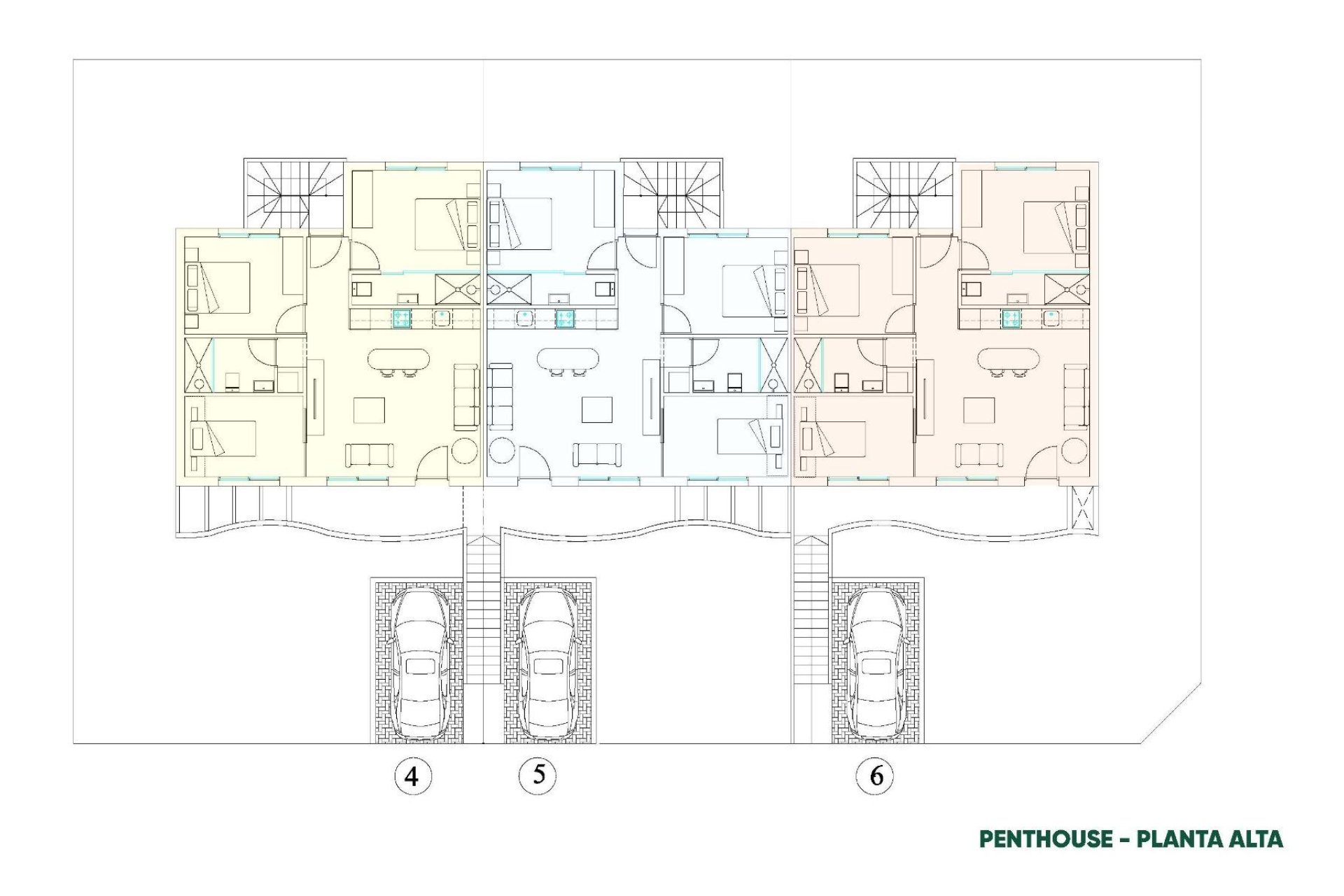 Nowy budynek - Bungalow -
Pilar de la Horadada - parques de Andromeda