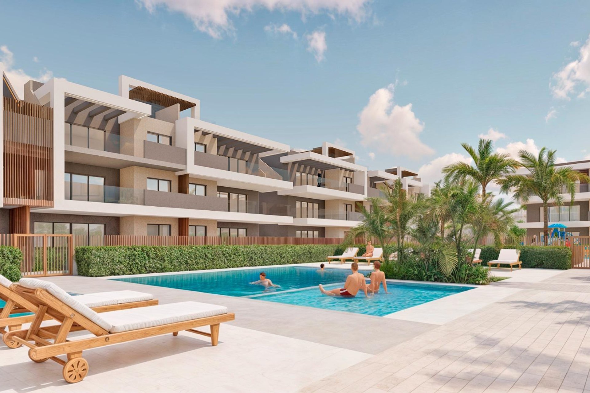 Nowy budynek - Bungalow -
Pilar de la Horadada - Playa de las Higuericas