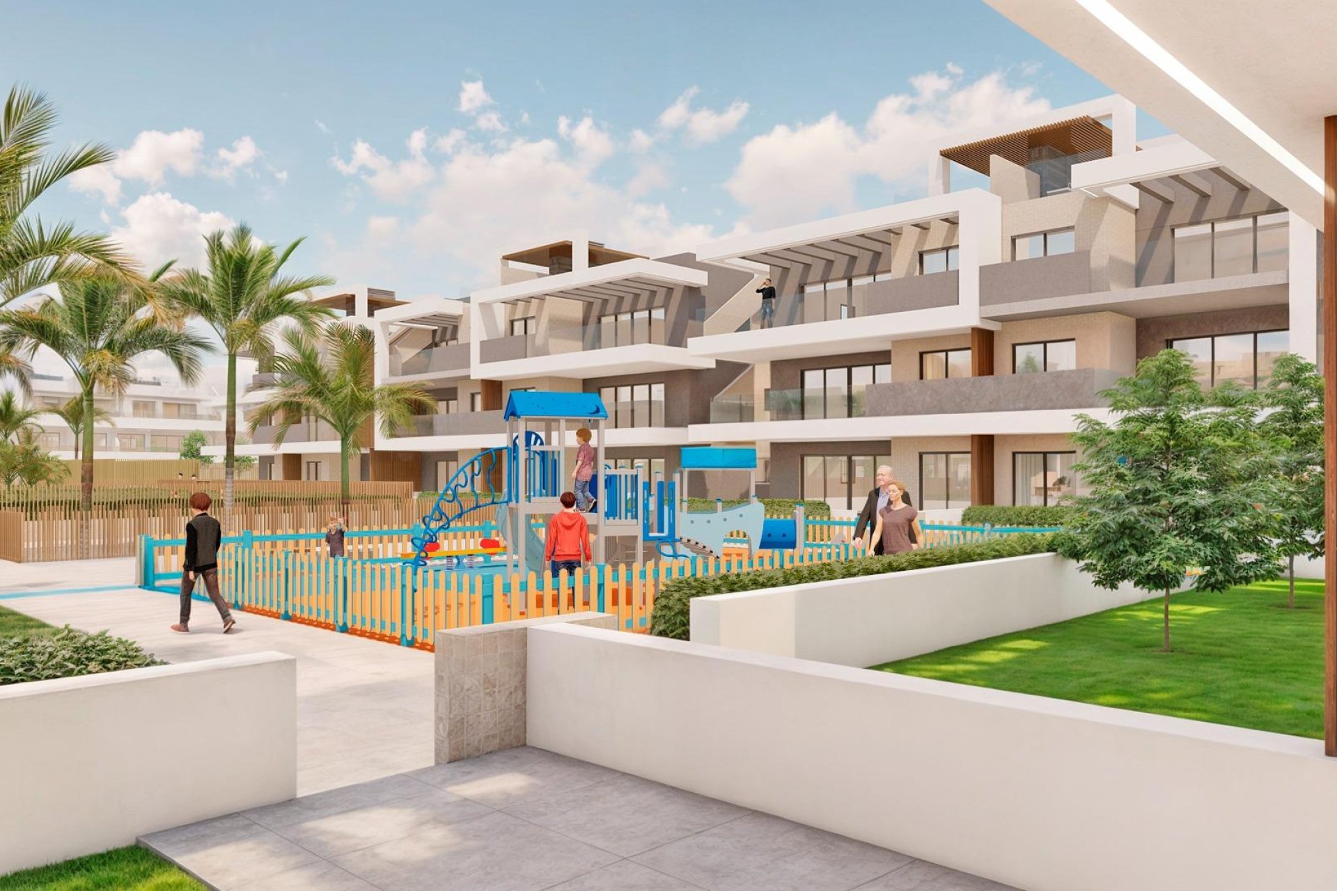Nowy budynek - Bungalow -
Pilar de la Horadada - Playa de las Higuericas