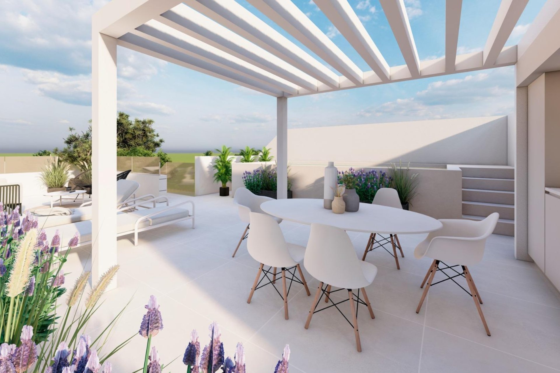 Nowy budynek - Bungalow -
Pilar de la Horadada - pueblo