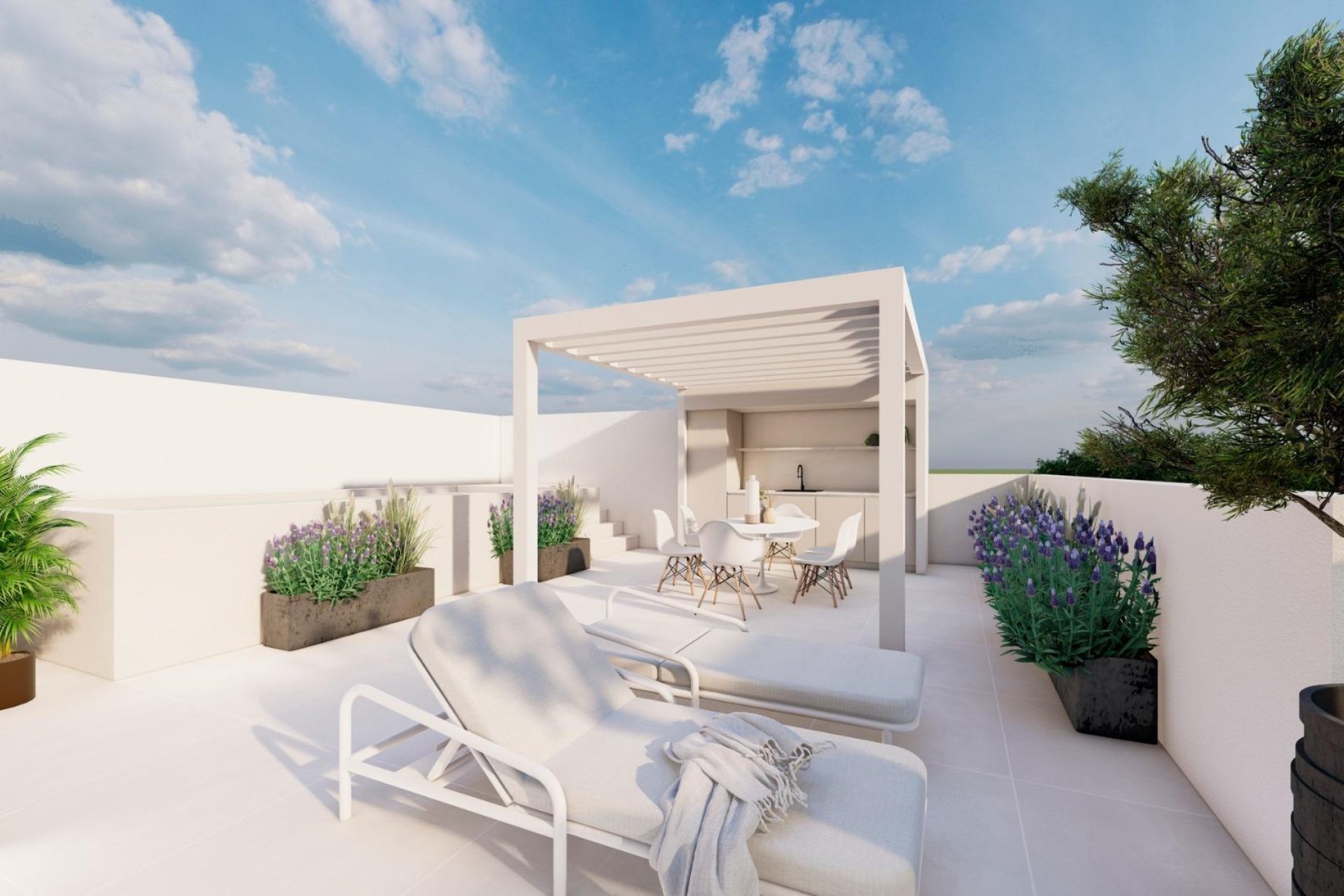 Nowy budynek - Bungalow -
Pilar de la Horadada - pueblo