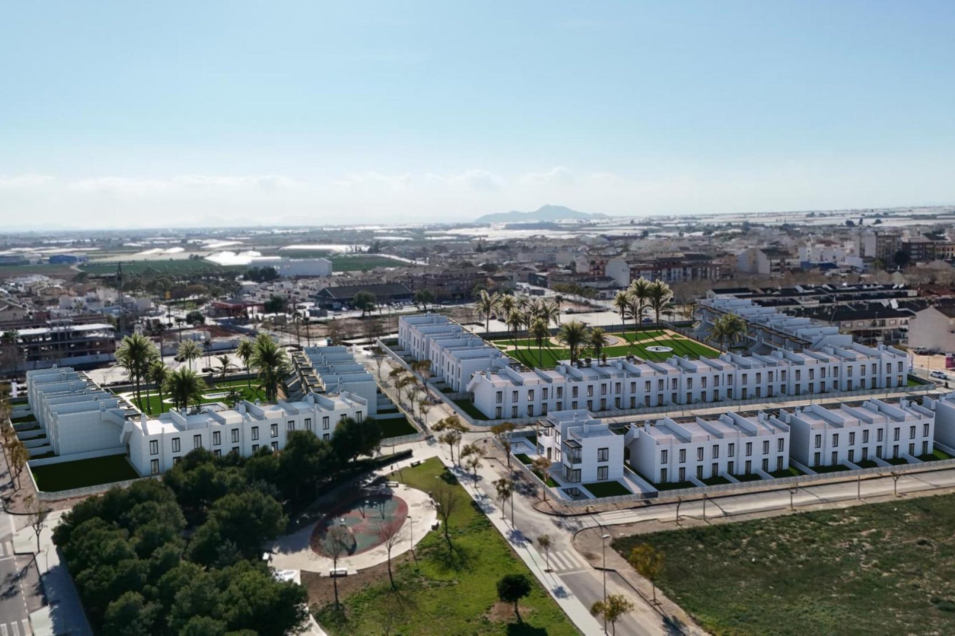 Nowy budynek - Bungalow -
Pilar de la Horadada - pueblo