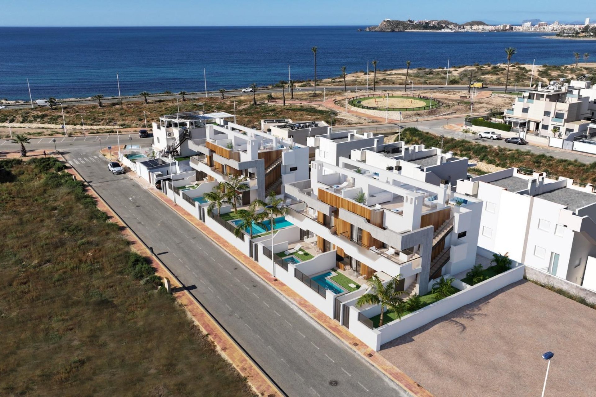 Nowy budynek - Bungalow -
Puerto de Mazarron - Playa Negra