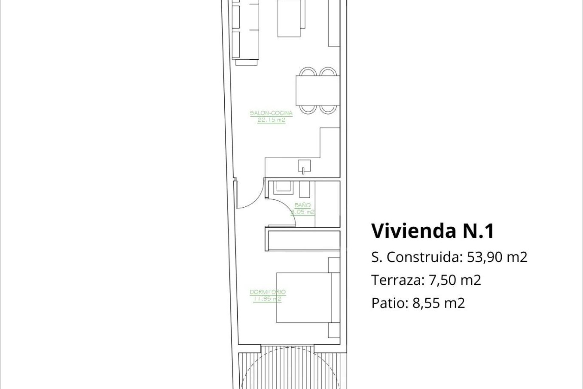 Nowy budynek - Bungalow -
San Pedro del Pinatar - Los Antolinos