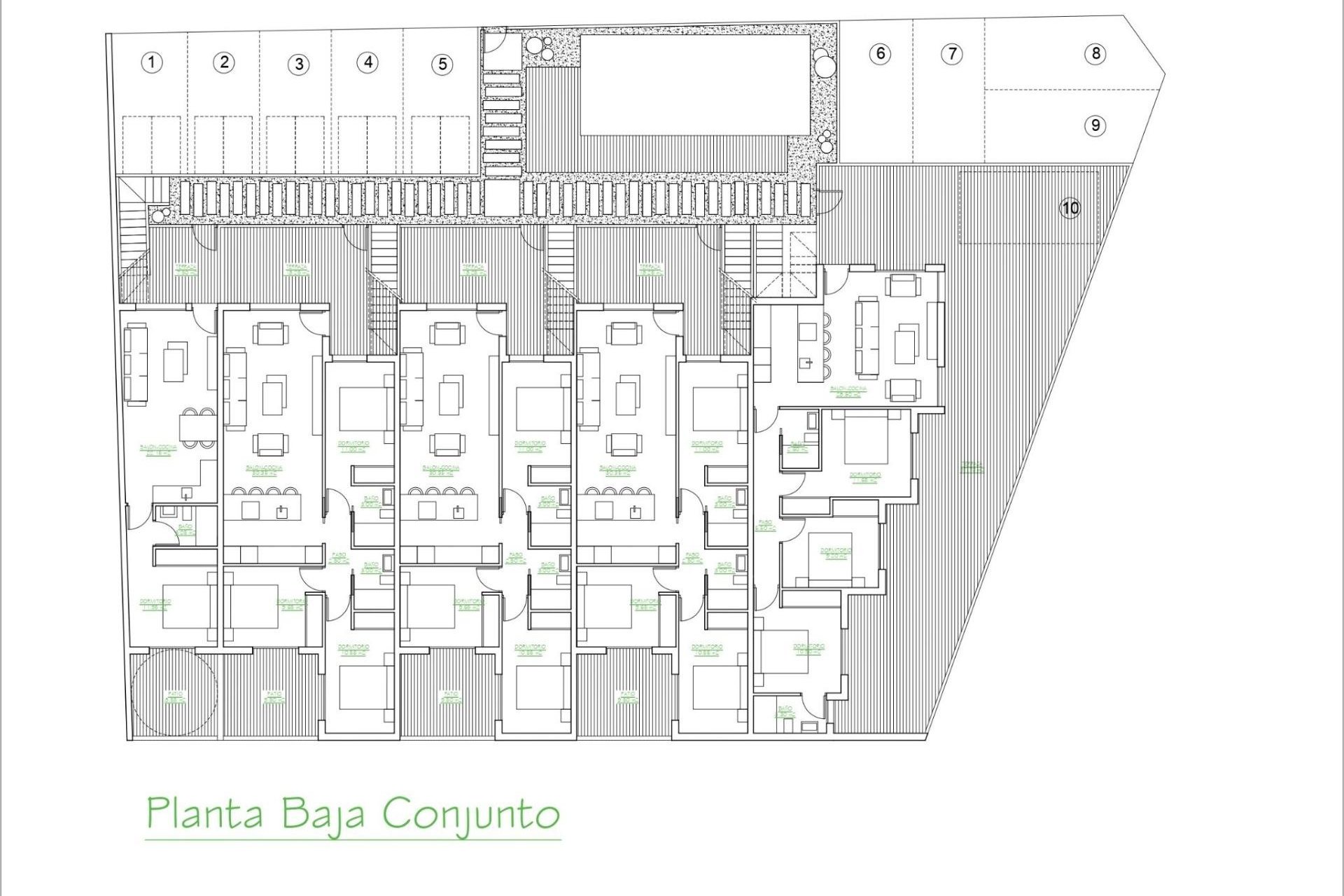 Nowy budynek - Bungalow -
San Pedro del Pinatar - Los Antolinos
