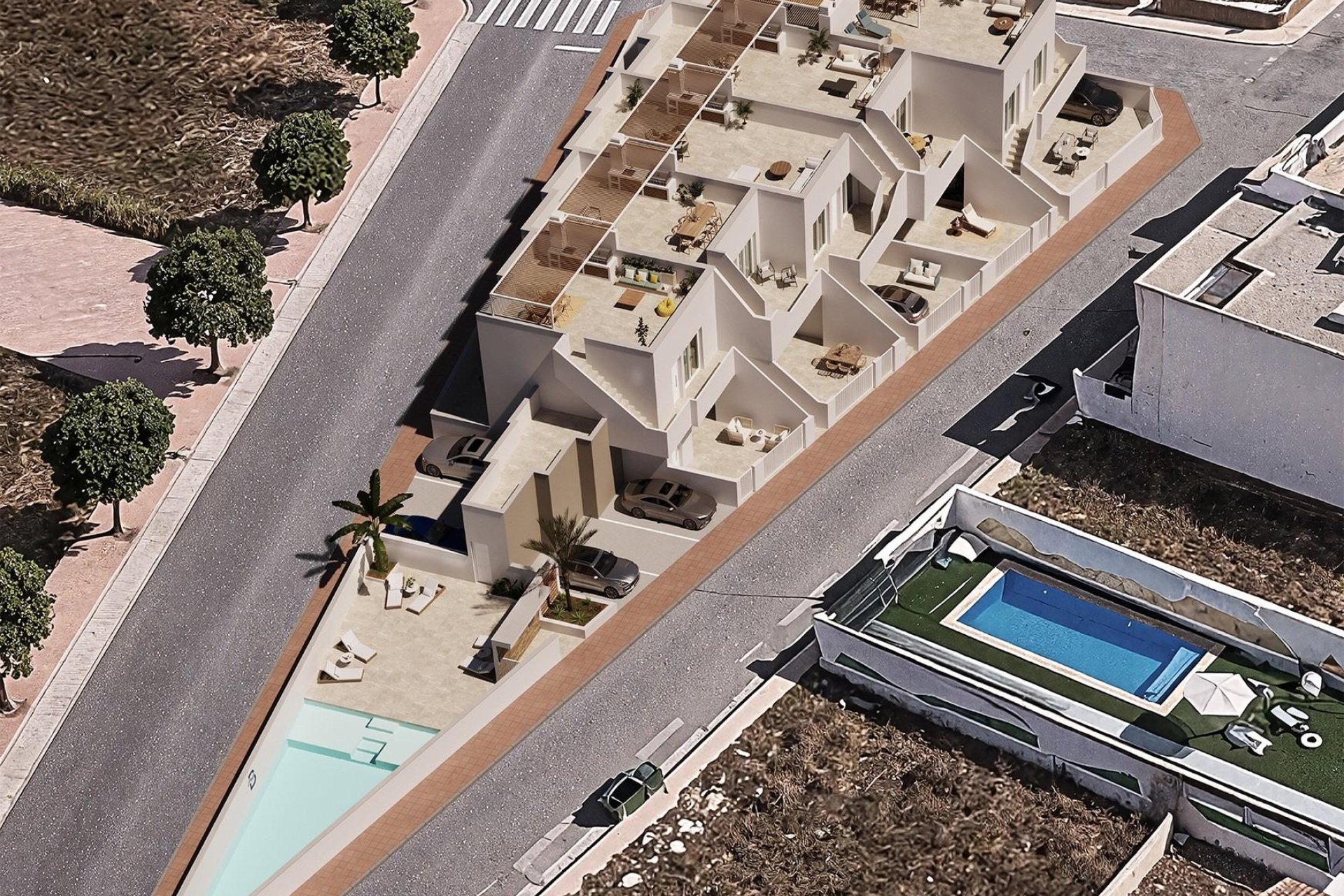 Nowy budynek - Bungalow -
San Pedro del Pinatar - Pueblo